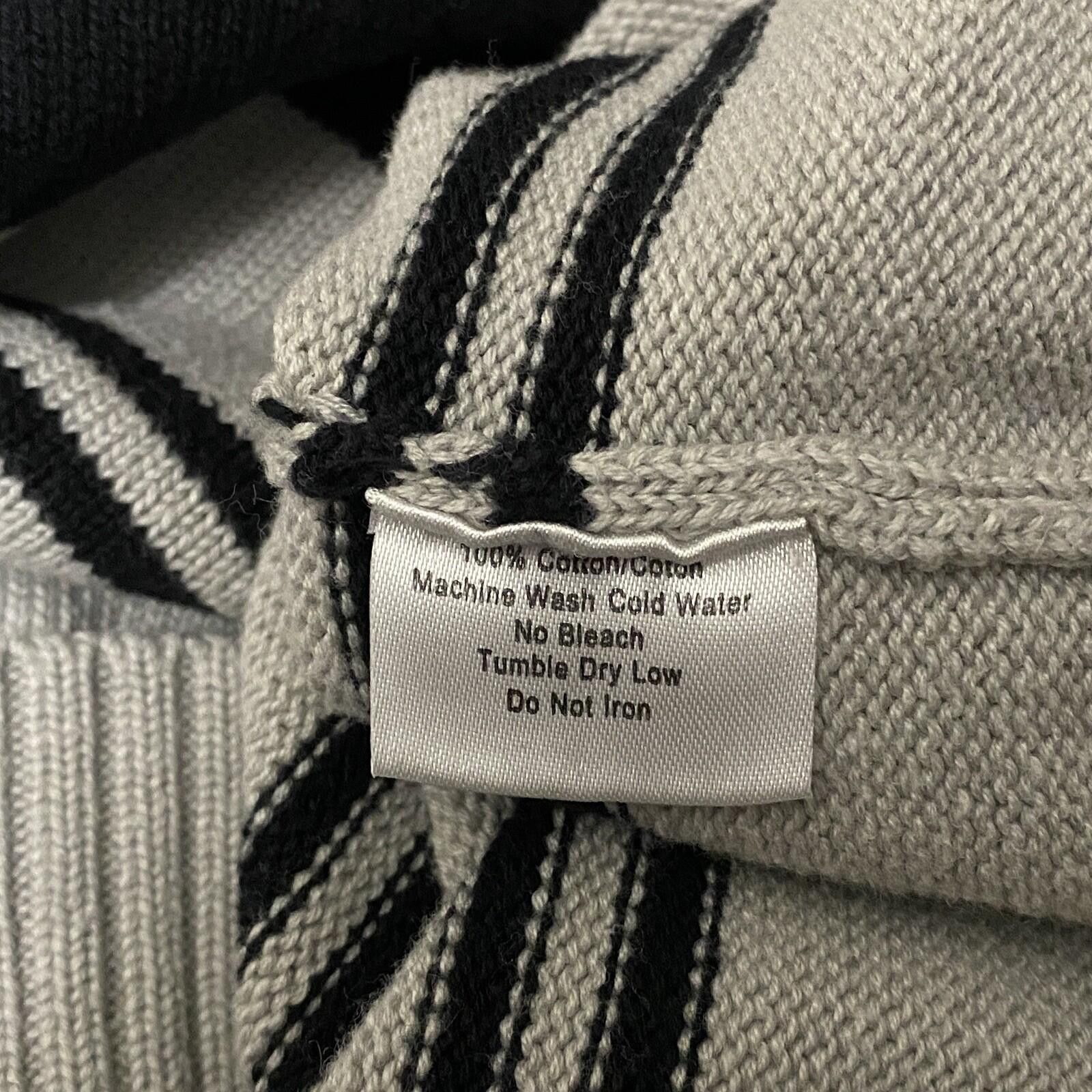 Other Urban Reef Mens L Knit Sweater Large Grey Striped Henley Size US L / EU 52-54 / 3 - 4 Thumbnail