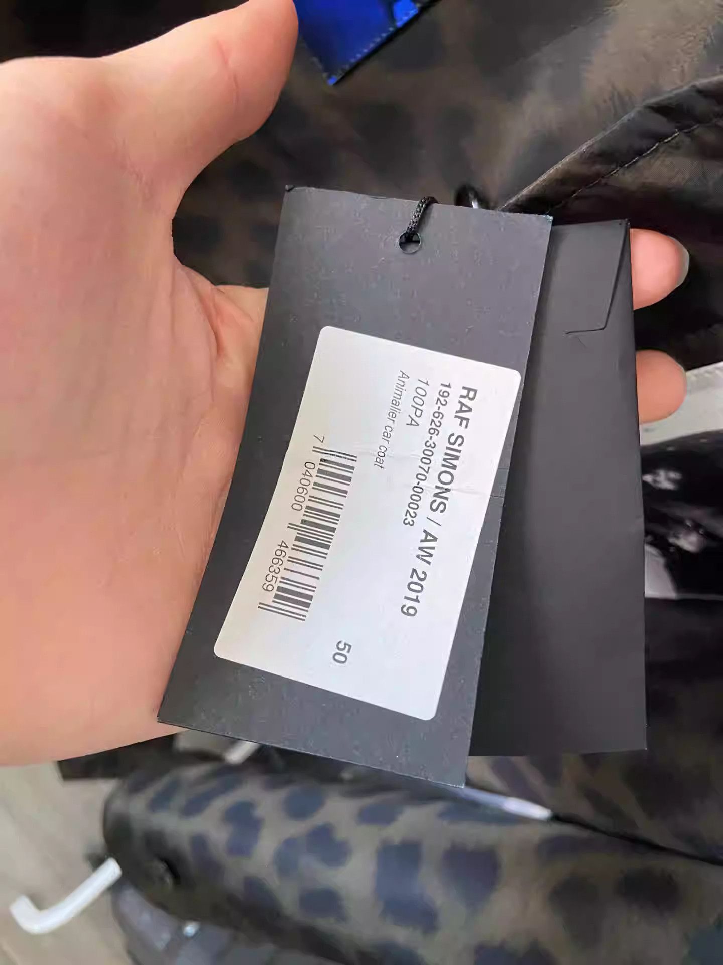 Raf Simons Raf Simons applique leopard print coat Size US L / EU 52-54 / 3 - 5 Thumbnail