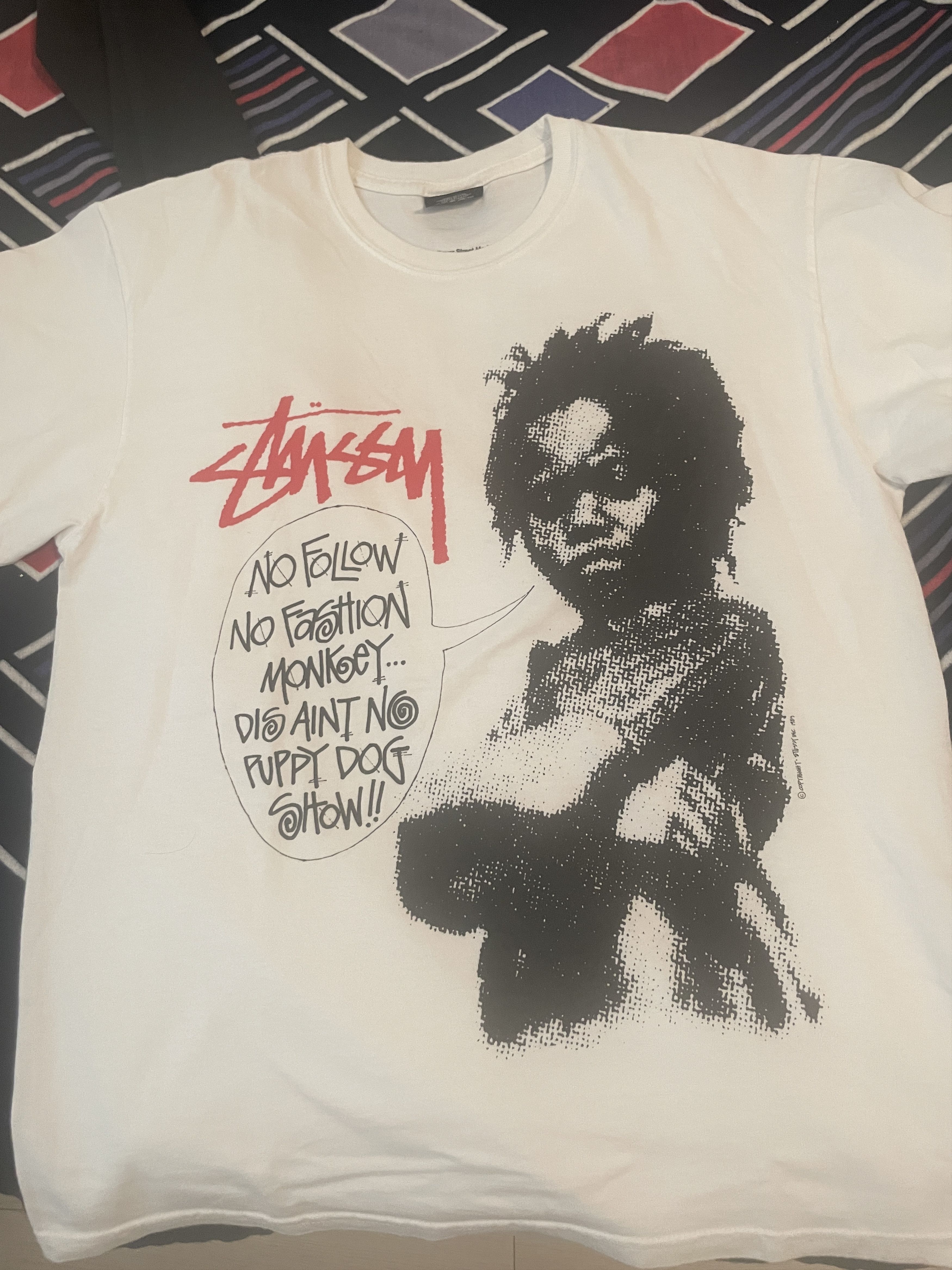 Dover Street Market × Stussy STÜSSY X DSM T-Shirt Retrospective 2017 Size US M / EU 48-50 / 2 - 3 Thumbnail