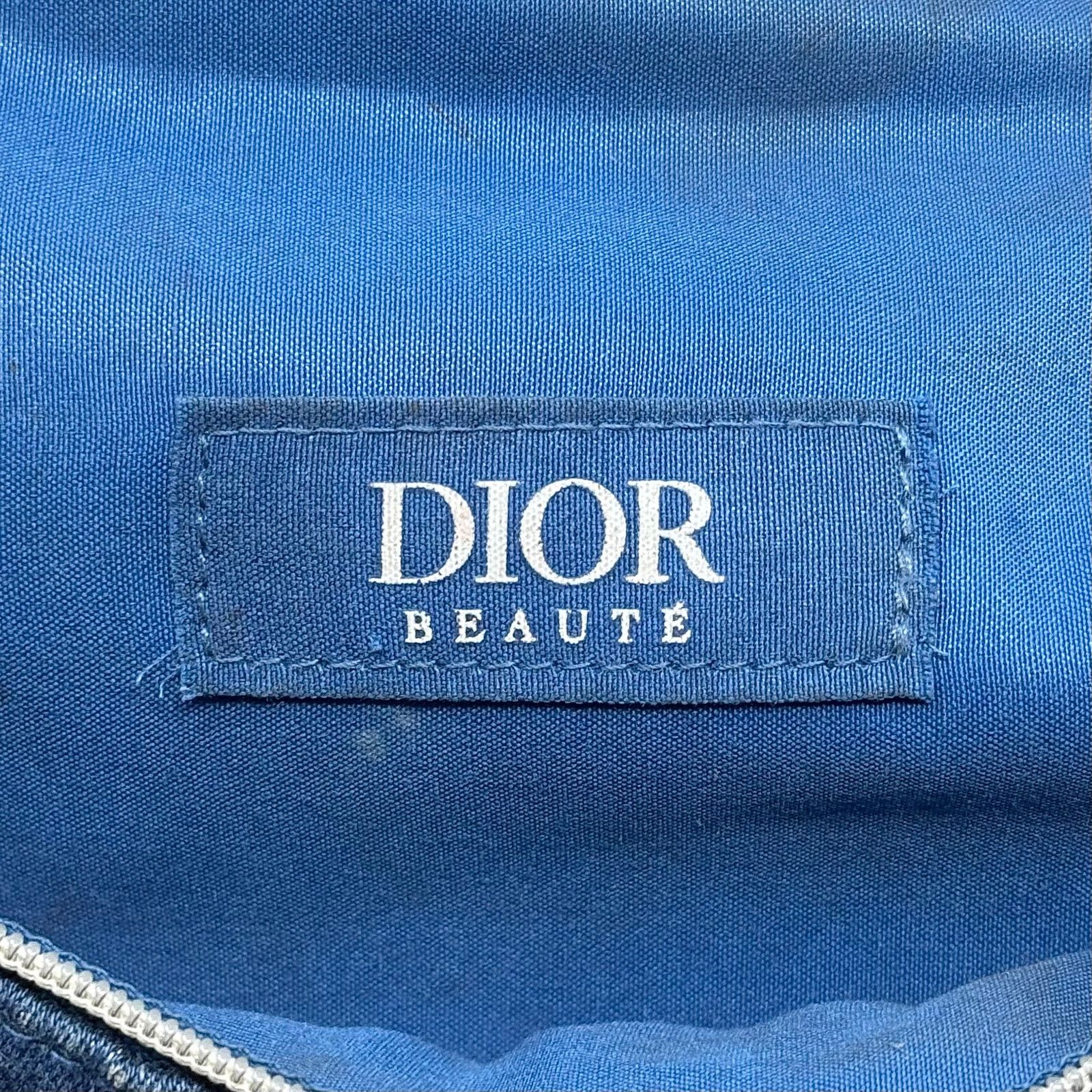 Dior Dior Denim Zipper Pouch Size ONE SIZE - 4 Thumbnail