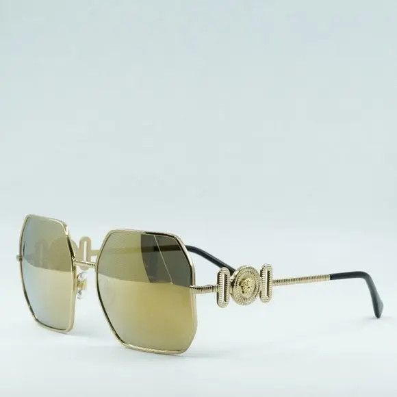 Versace NEW VERSACE VE2248-10027P Gold Size ONE SIZE - 1 Thumbnail