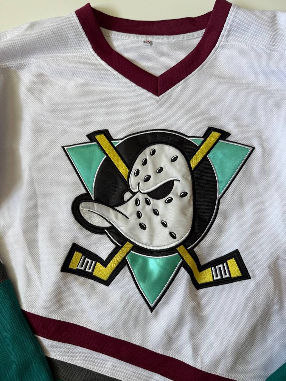 NFL Mighty Ducks Of Anaheim NFL JERSEY Banks 99 M Hockey Size US M / EU 48-50 / 2 - 6 Thumbnail
