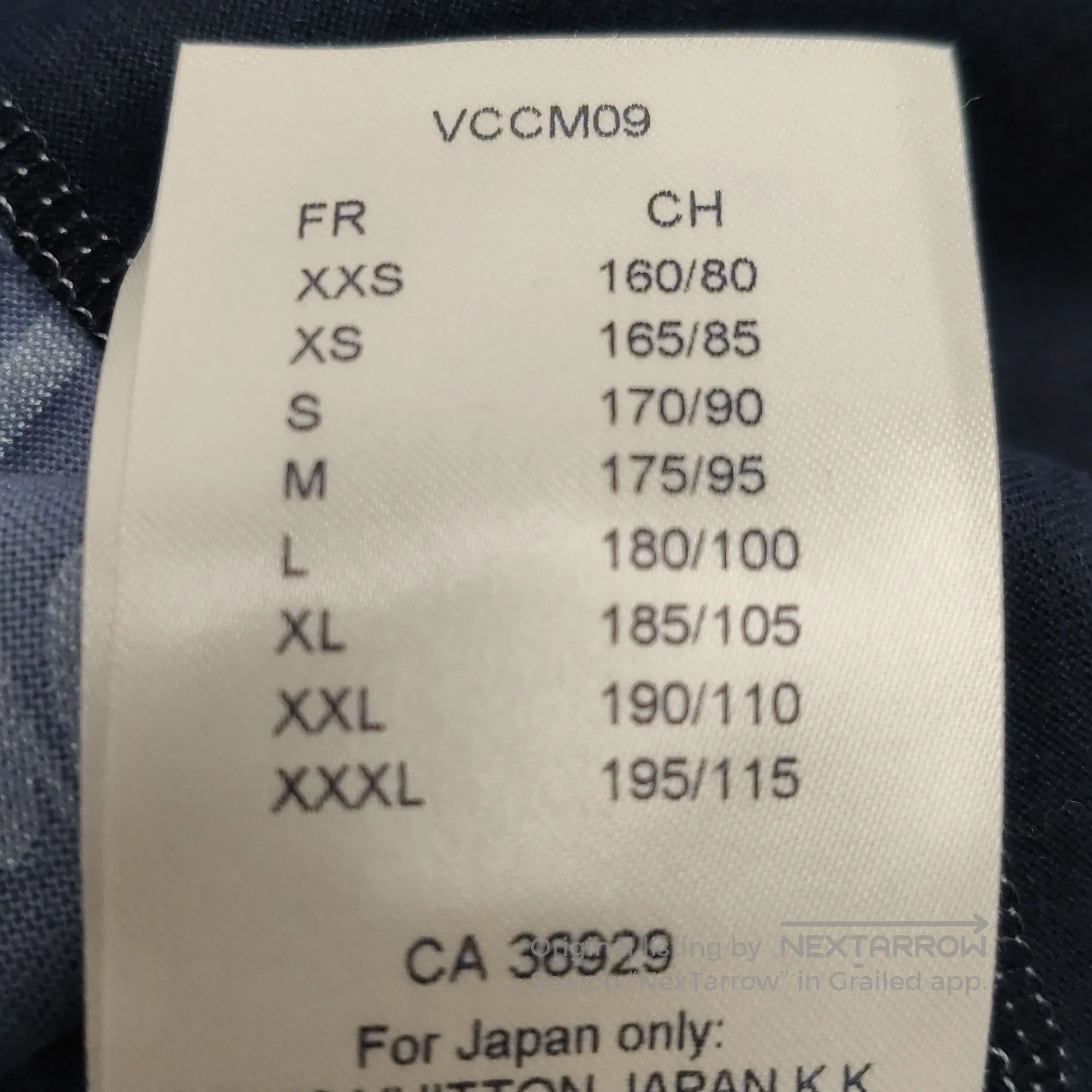 Louis Vuitton Louis Vuitton Blue Graphic V-Neck T-Shirt XL. Size US L / EU 52-54 / 3 - 9 Thumbnail