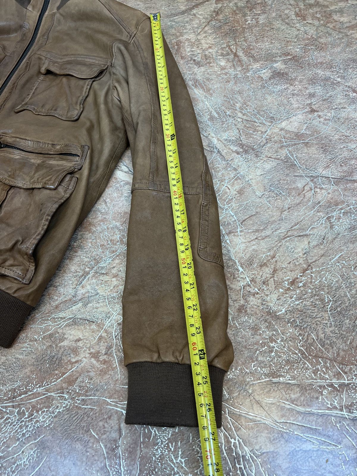 Tommy Hilfiger Vintage Tommy Hilfiger leather jacket brown moto Size US M / EU 48-50 / 2 - 20 Thumbnail