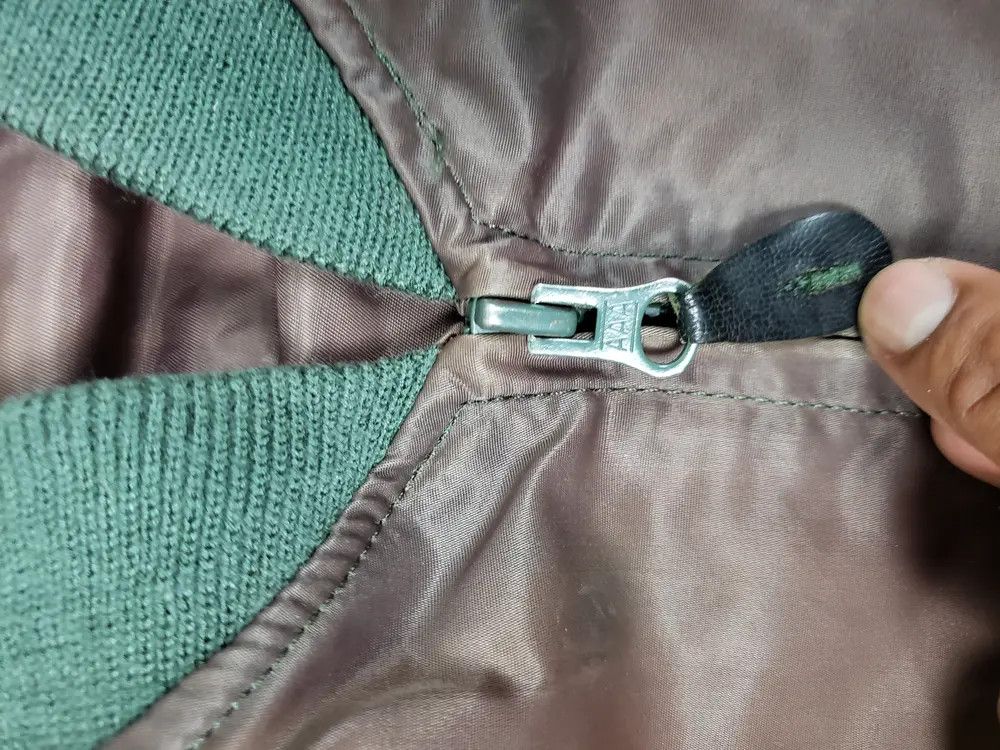 Vintage Vintage Bomber Jacket Dark Brown Size US M / EU 48-50 / 2 - 9 Thumbnail
