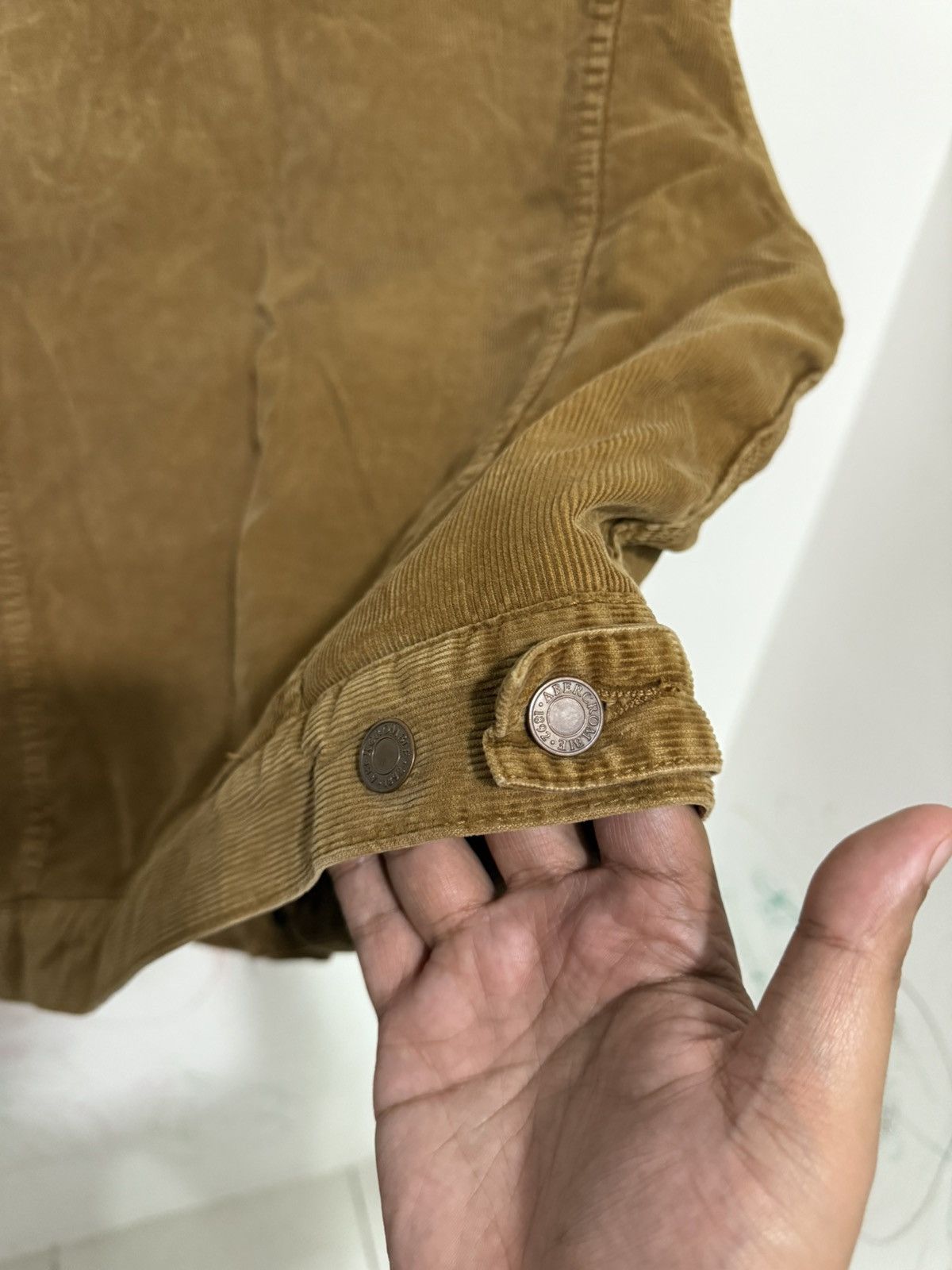 Abercrombie & Fitch Vintage Abercrombie & Fitch Workwear Corduroy Brown Jacket Size US XL / EU 56 / 4 - 10 Thumbnail