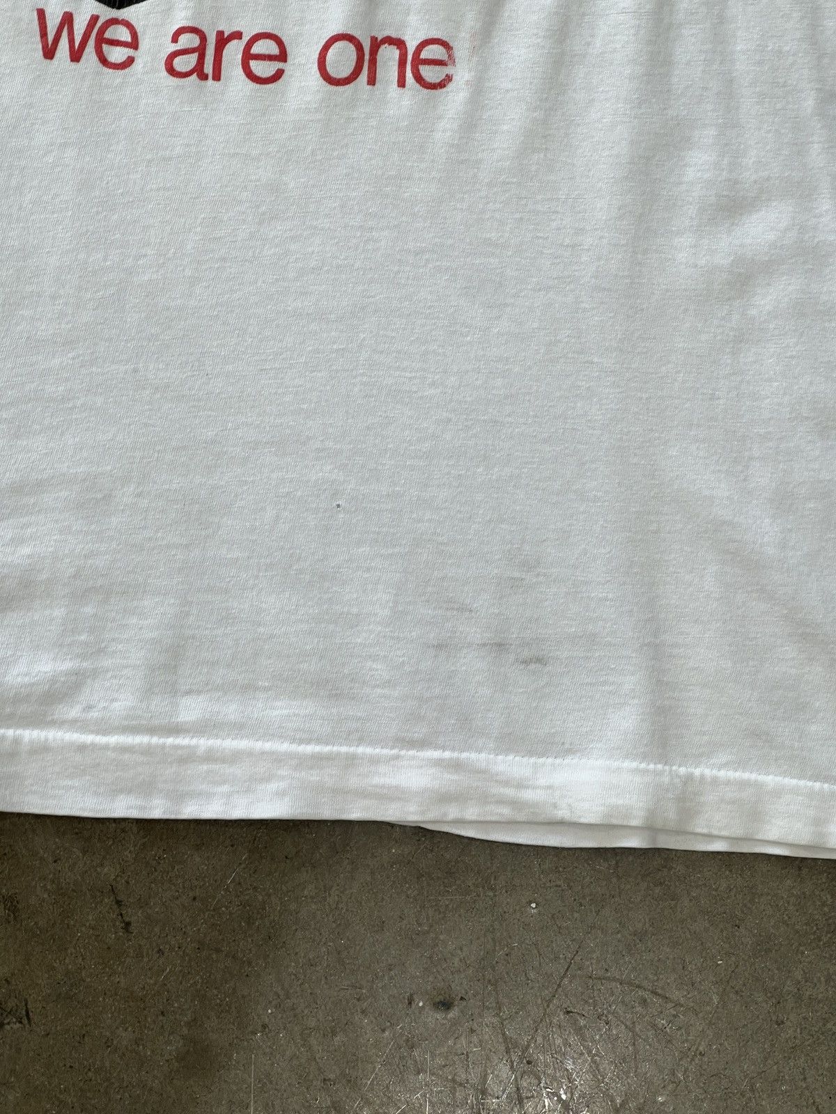 Vintage Vintage 90s Malcolm X We Are One Social Justice Tee Large Size US L / EU 52-54 / 3 - 6 Thumbnail