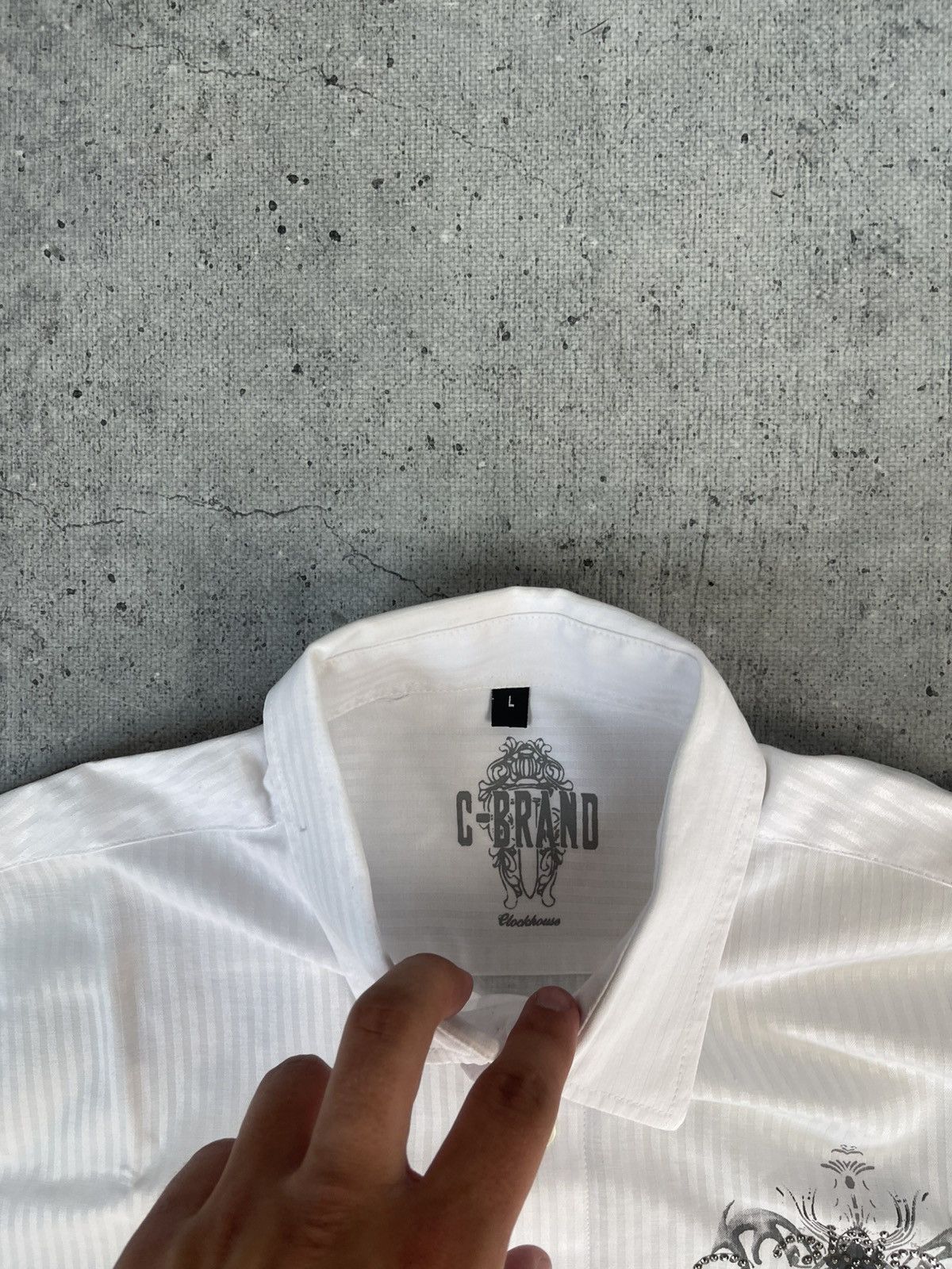 Affliction Y2K Japanese 🇯🇵 C-Brand Avant Garde Shirt Streetwear Hype Size US L / EU 52-54 / 3 - 6 Thumbnail