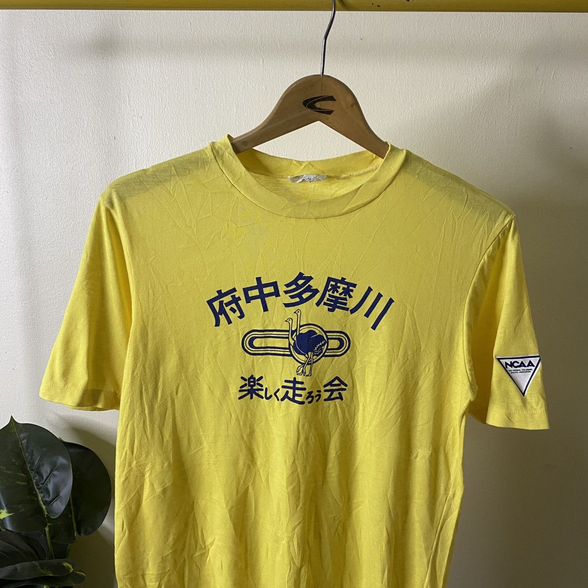 NCAA Vintage 1990s NCAA x Descente Japan Collaboration T Shirt Size US S / EU 44-46 / 1 - 2 Thumbnail