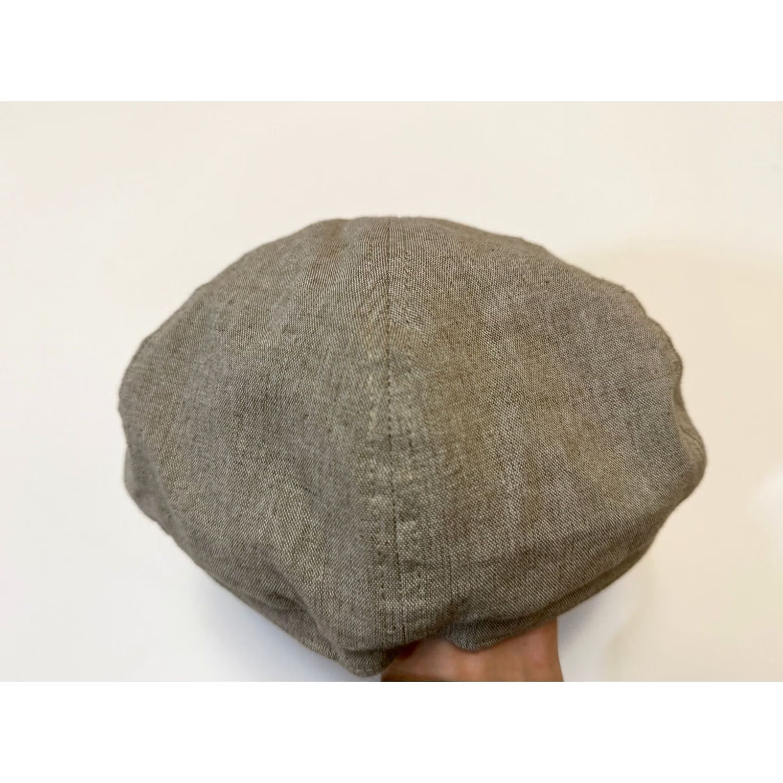 Vintage Barts Amsterdam Gray Flat Cap Mens M/L Newsboy Cotton Knit Style Flat Cap Mens Gray M/L Size ONE SIZE - 3 Thumbnail