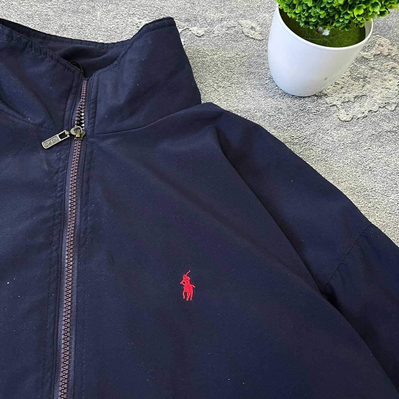 Vintage Vintage Polo Ralph Lauren Sport Big Logo Pony Jacket Bomber Size US M / EU 48-50 / 2 - 11 Thumbnail