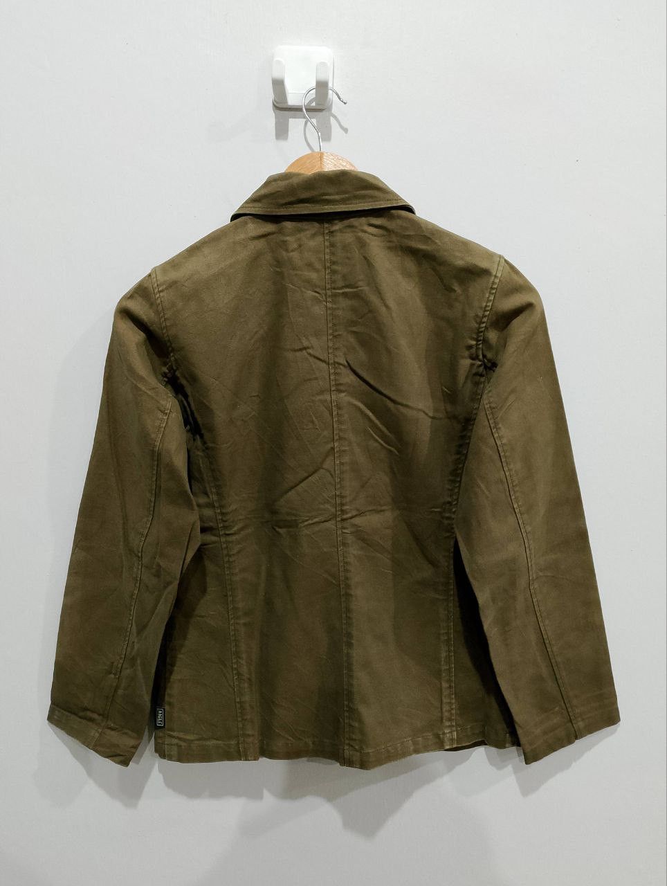 Aigle AIGLE Army Green Double Breasted Coats Jacket Size S / US 4 / IT 40 - 2 Thumbnail