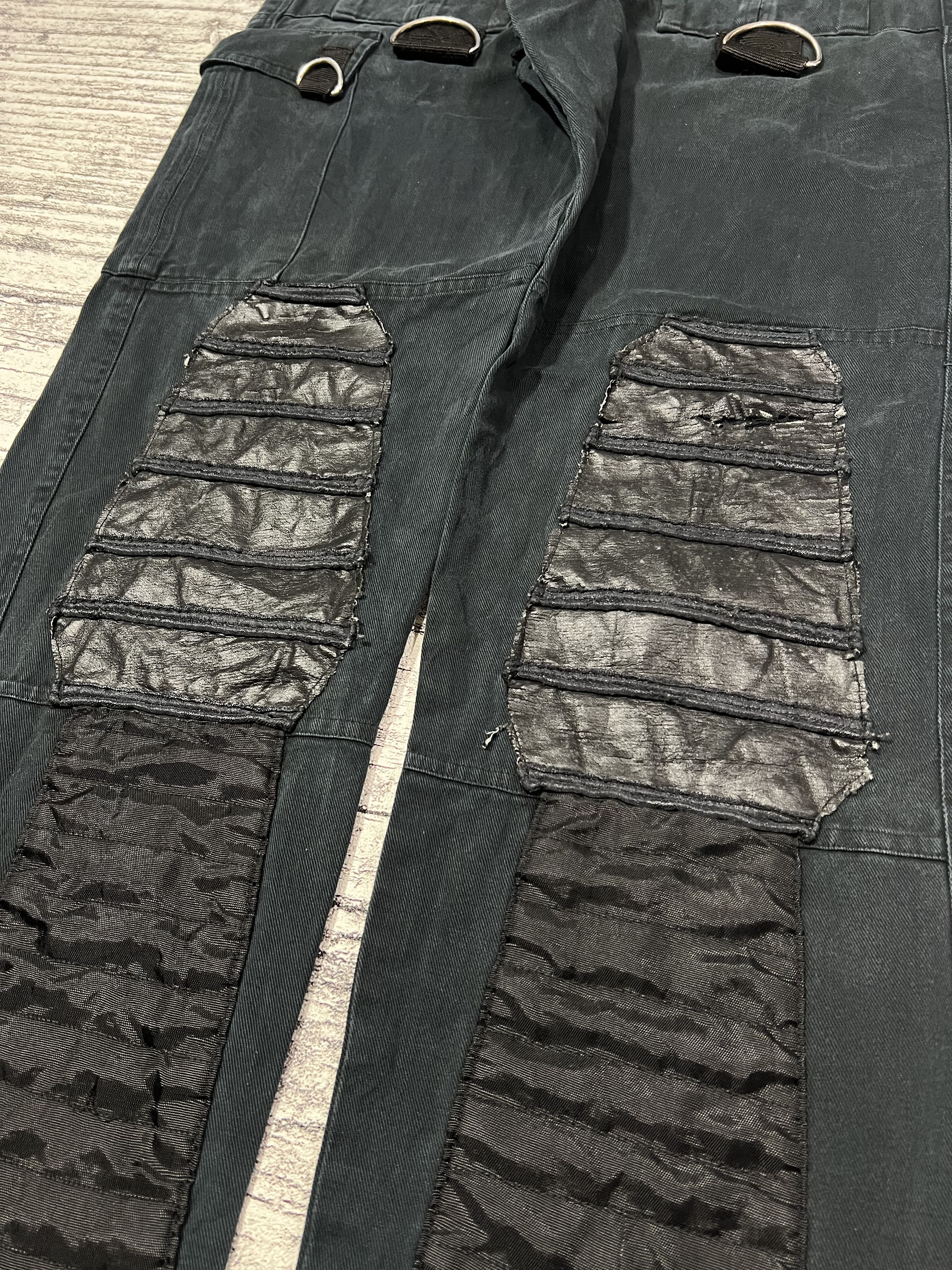 Japanese Brand 2000s Archival Hysteric Punk Biker Bootcut Flare y2k Ifsix Size US 31 - 3 Thumbnail