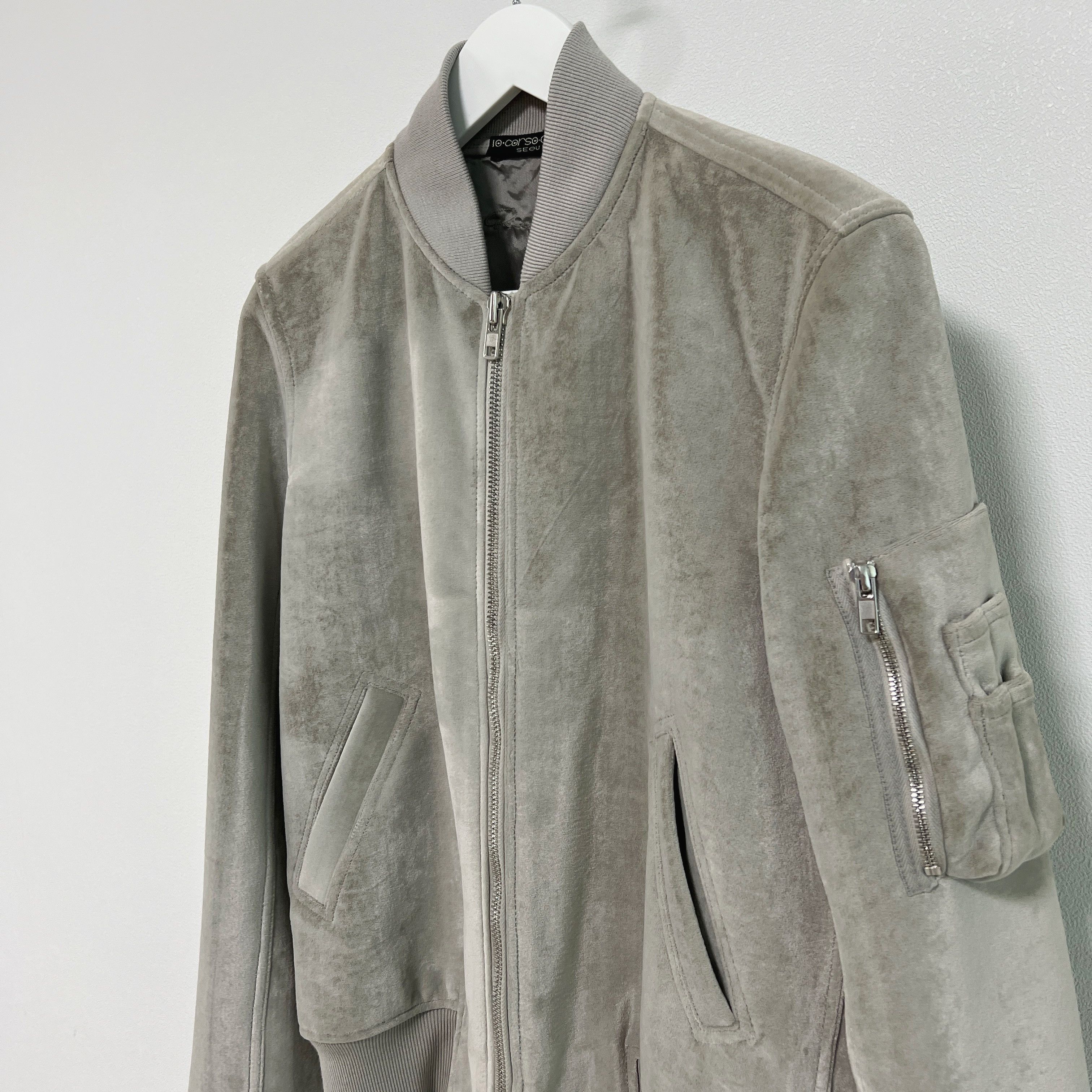 Rick Owens Rick Owens FW15 "SPHINX" Flight Blouson MA-1 Jacket Pearl Size M / US 6-8 / IT 42-44 - 4 Thumbnail