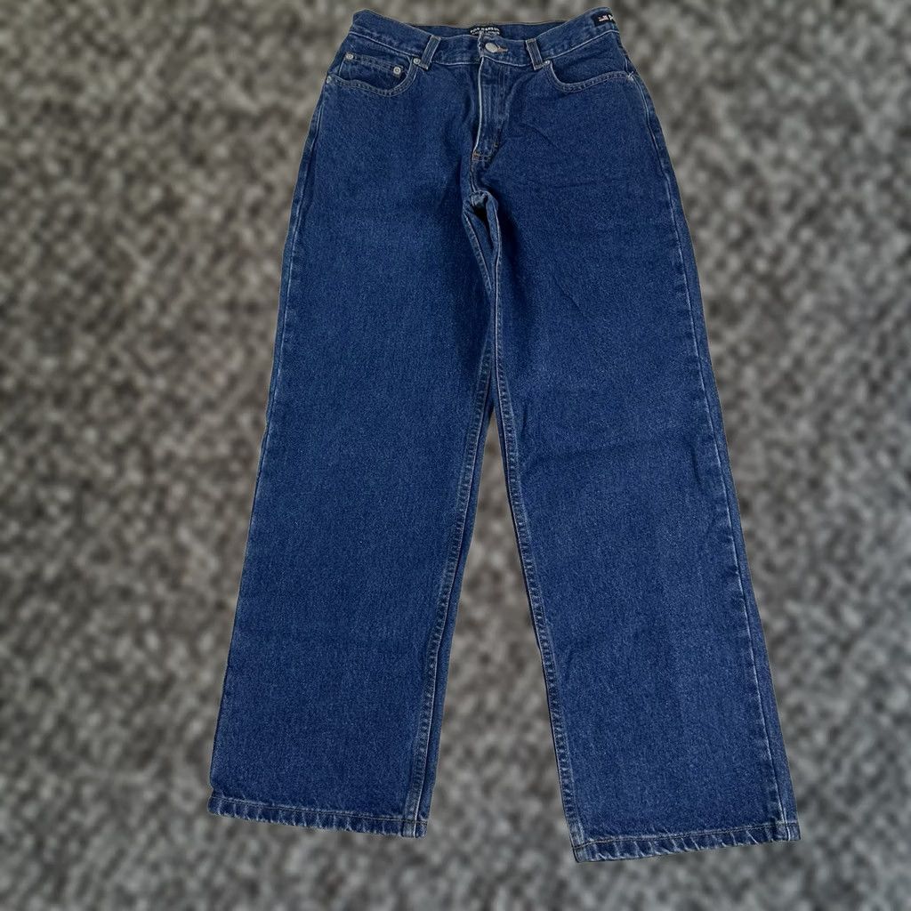 Polo Ralph Lauren VINTAGE Polo Jeans Co Ralph Lauren Women 16 Jeans Dark Blue Straight Women's 16 Y2K Button Size 38" / US 16 / IT 52 - 1 Thumbnail