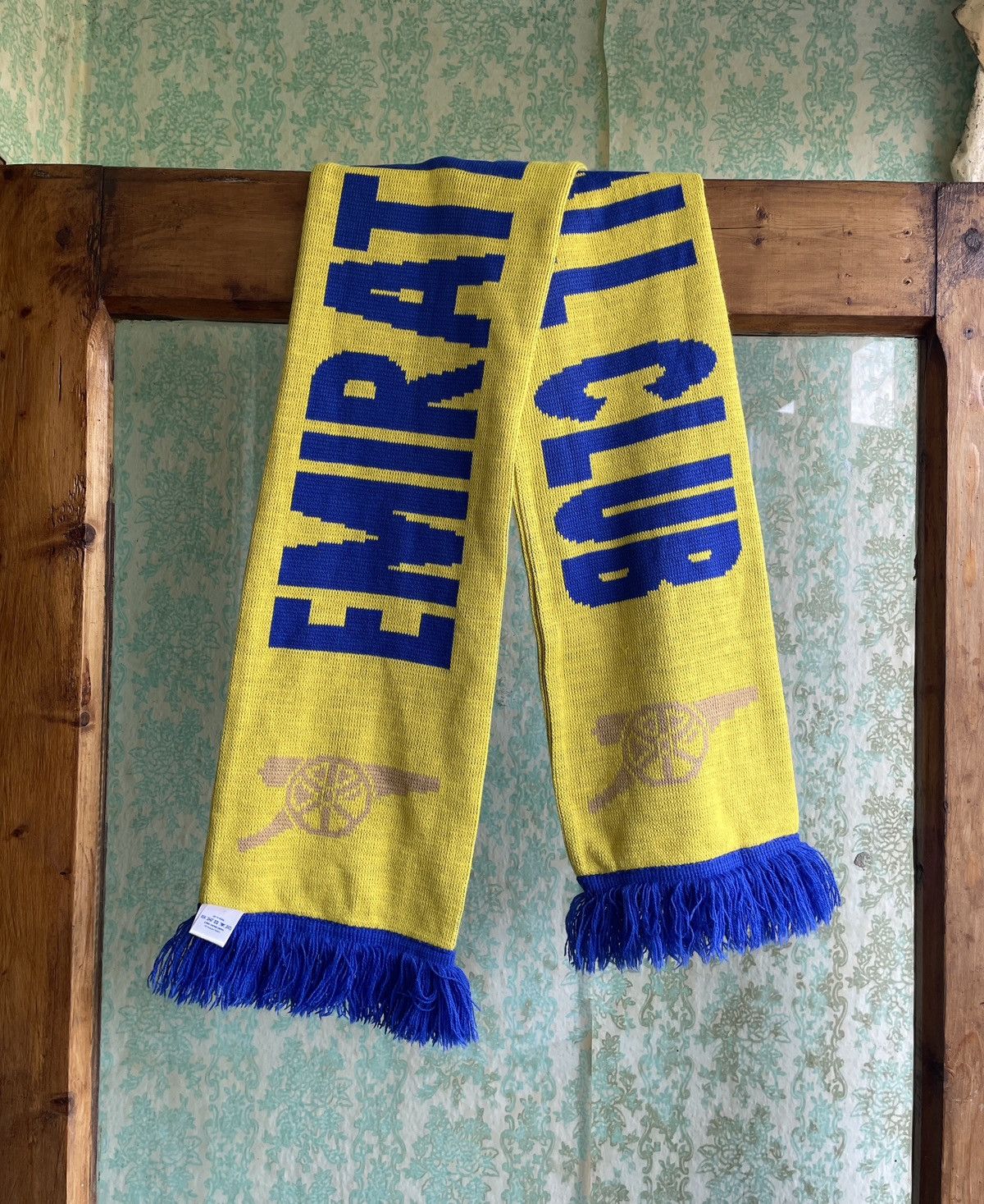 Vintage Vintage Arsenal Football Club Emirates Stadium Soccer Scarf Size ONE SIZE - 2 Thumbnail