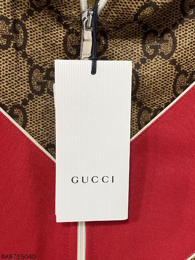 Gucci Gucci Full print logo zipper jacket 2501-Nextarrow Size US S / EU 44-46 / 1 - 6 Thumbnail