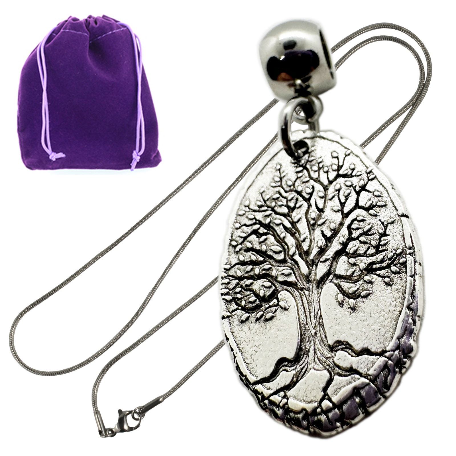 & Other Stories Tree of Life - Family Tree Charm Necklace Pendant Jewelry Size ONE SIZE - 1 Thumbnail