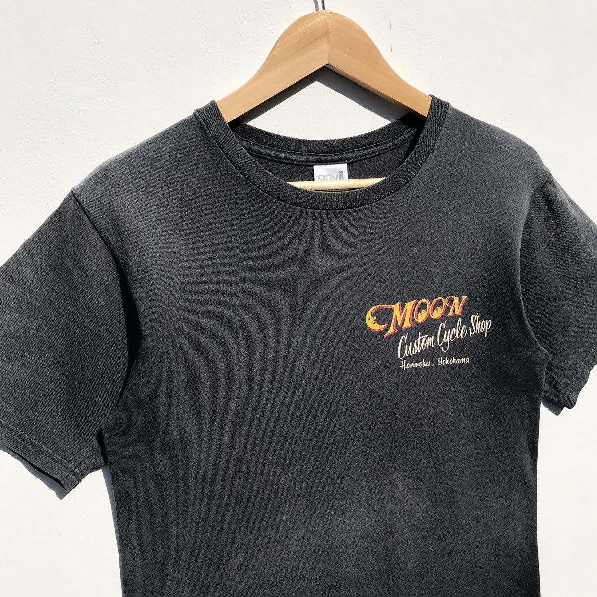 Japanese Brand Vintage Moon Eyes Custom Cycle Shop Shirt Moon Eyes Size US S / EU 44-46 / 1 - 7 Thumbnail