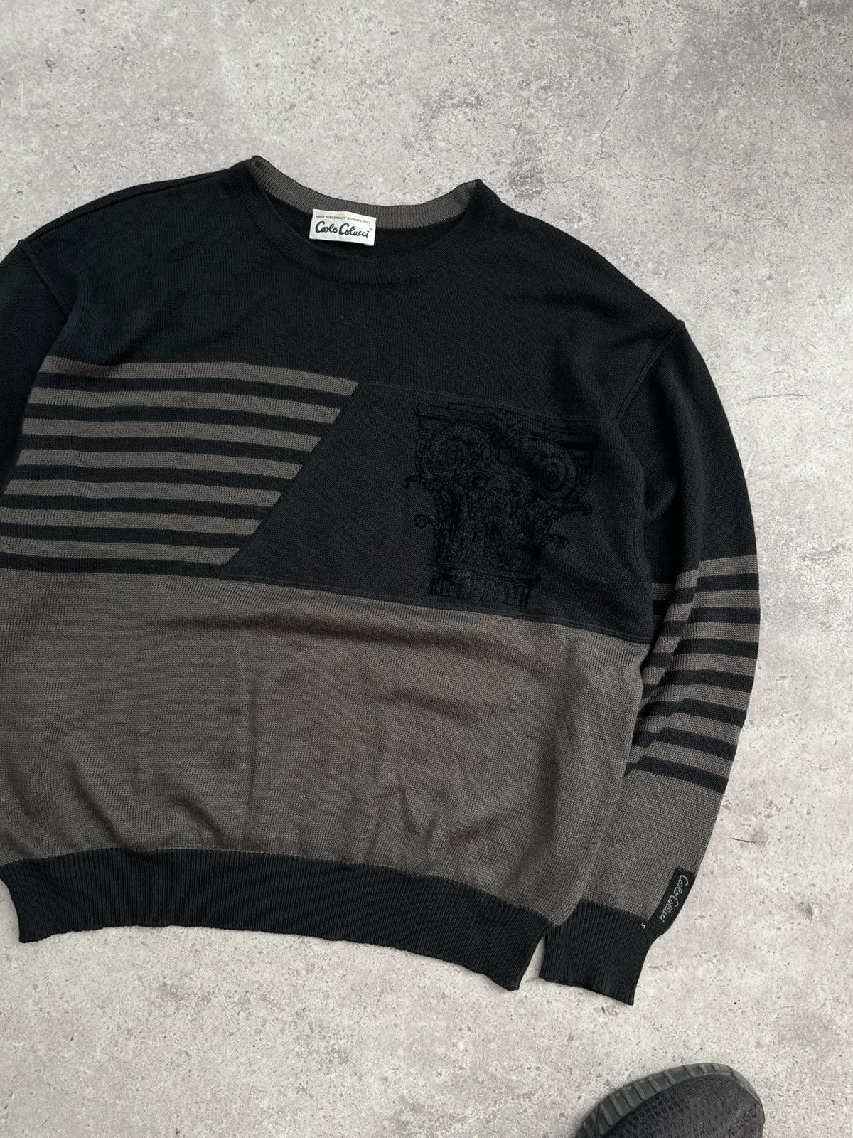 Carlo Colucci Vintage Carlo Colucci Sweater Knit Retro 90s Size US M / EU 48-50 / 2 - 3 Thumbnail