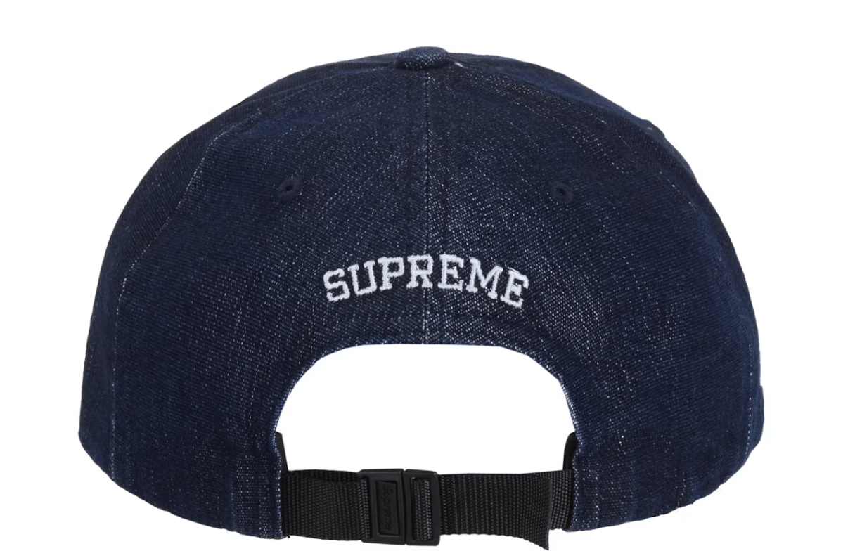 Supreme Supreme Cordura Denim Small Box 6-Panel Blue Sz Adjustable Size ONE SIZE - 3 Thumbnail