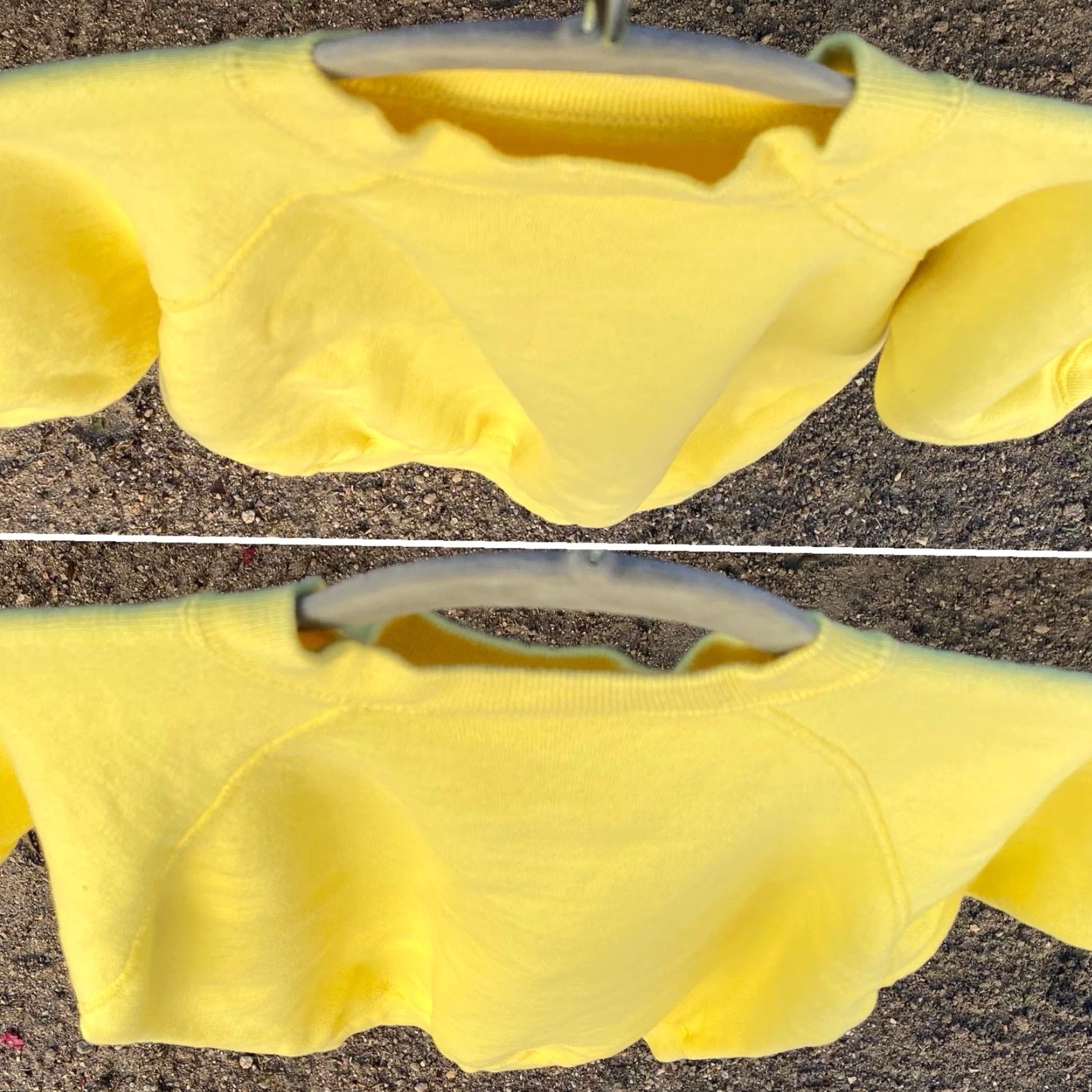 Vintage VINTAGE Yellow Raglan Short Sleeve Sweatshirt Athletic Solid Crew Neck Men One Size Cotton Rockabilly Retro 1960s 1970s Size US M / EU 48-50 / 2 - 5 Thumbnail