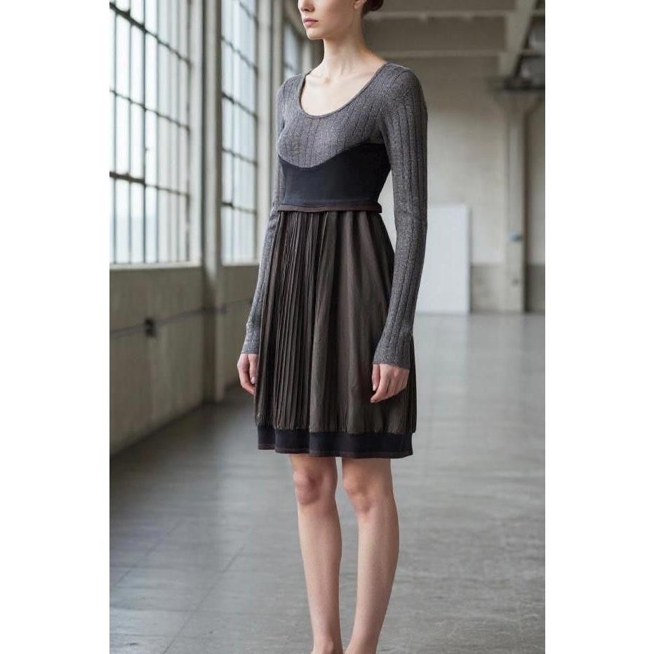 Cop Copine The Cop Copine Neutral Multi Fabrics Dress Size ONE SIZE - 2 Thumbnail