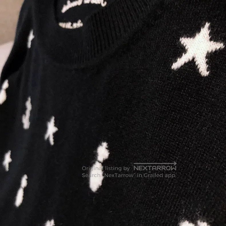 Hermes Hermes Black and white cashmere knitted long sleeve dress, Size XS / US 0-2 / IT 36-38 - 5 Thumbnail