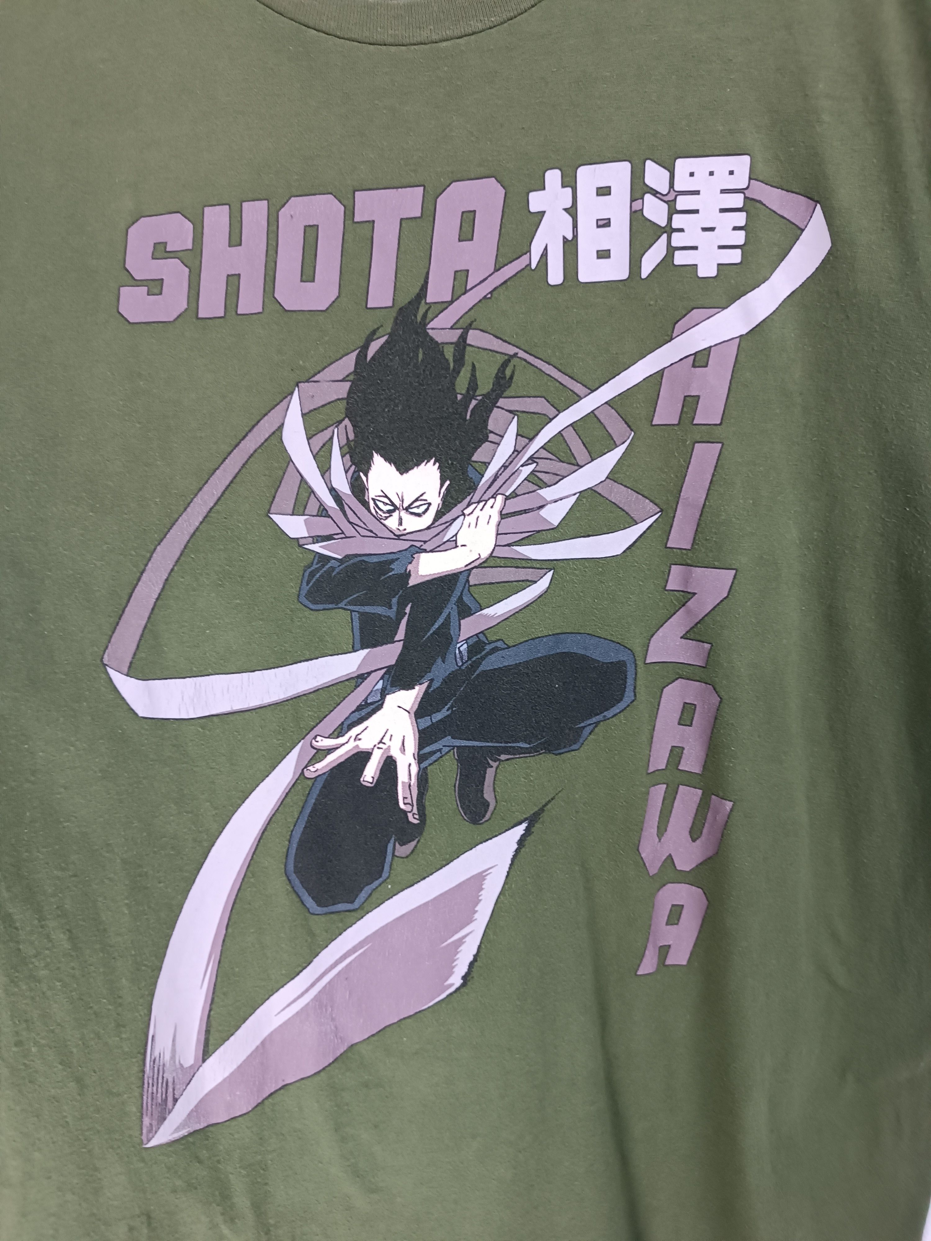 Anime VINTAGE SHOTA AIZAWA MY HERO ACADEMIA TEE kakashi urahara Size US M / EU 48-50 / 2 - 10 Thumbnail