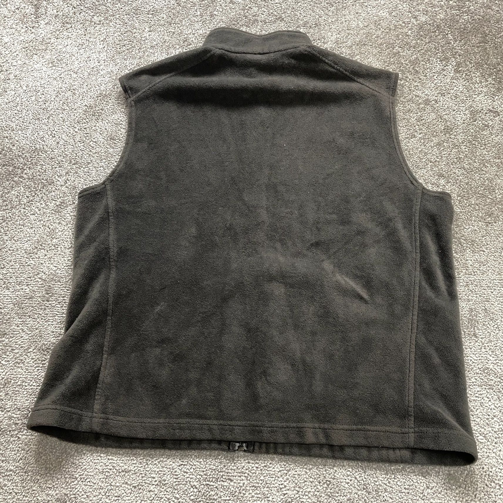 Vintage Columbia Vest Mens XL Fleece Steens Mountain Full Zip Stand-Up Collar Gray Pockets Hiking Jacket/Coat Vintage No Size US XL / EU 56 / 4 - 2 Thumbnail