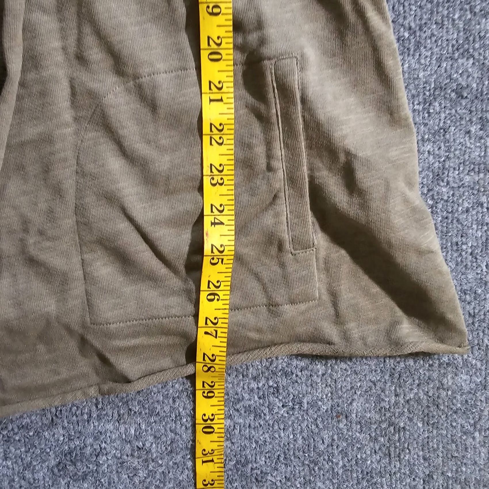J. Jill J. Jill Cardigan Top Womens Large Green Long Sleeve Open Front Casual Career Shirt Size L / US 10 / IT 46 - 6 Thumbnail