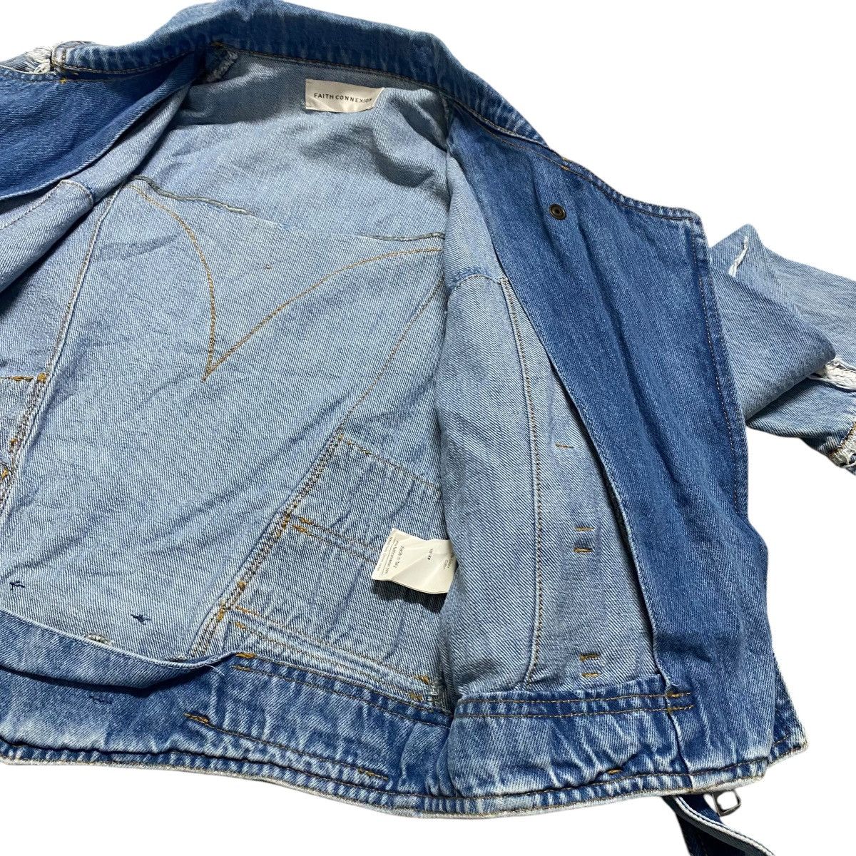 Faith Connexion Faith Connexion Ntmb Belts Denim Jacket Size XS / US 0-2 / IT 36-38 - 20 Thumbnail