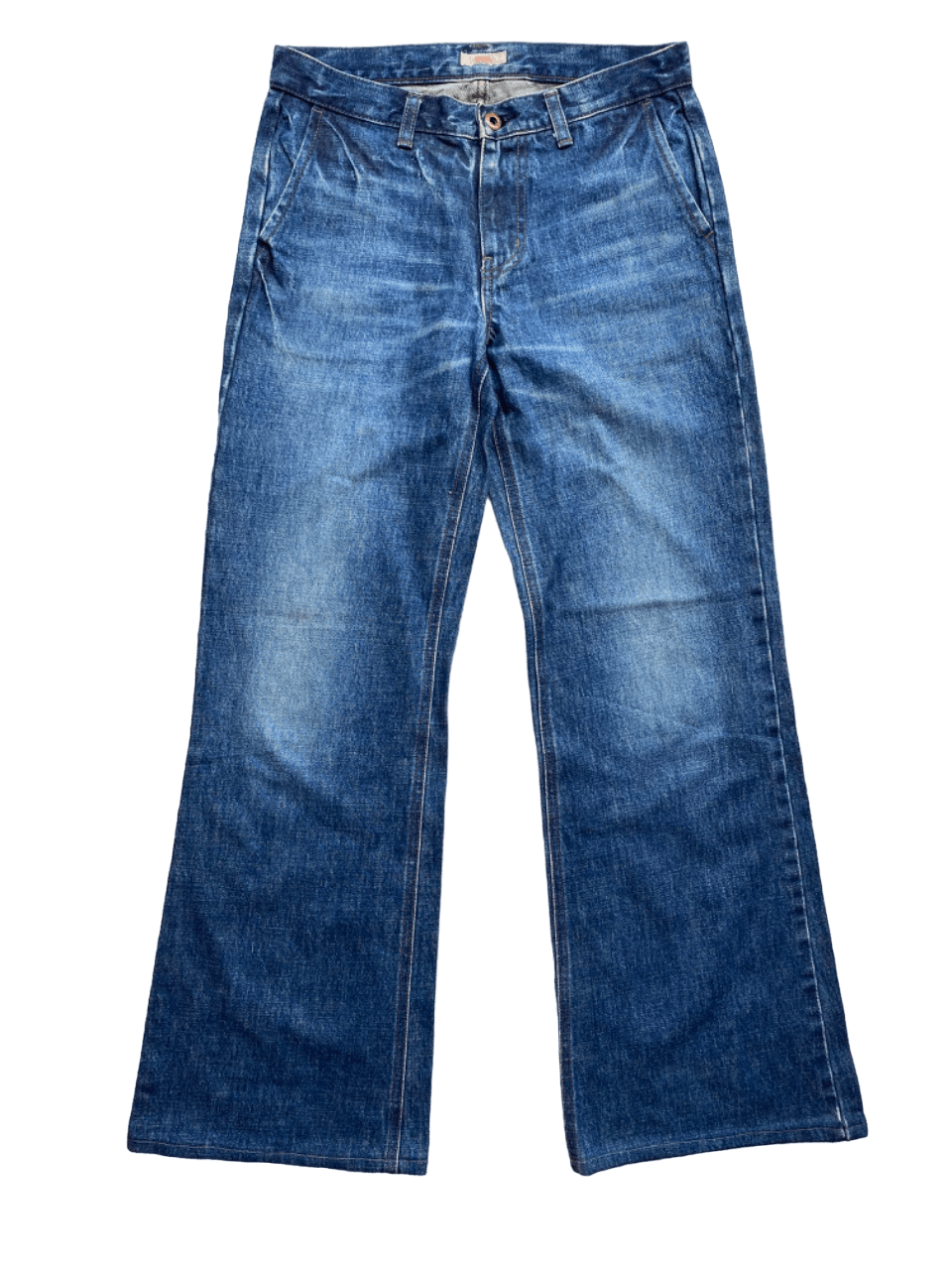 Flared Loose Japanese DMG Denim