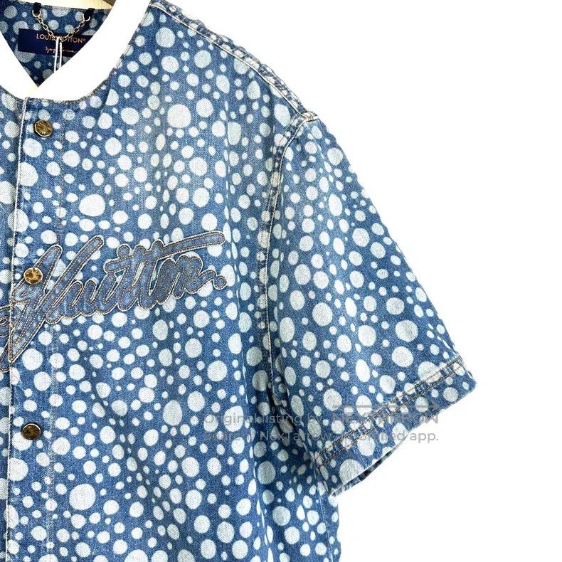 Louis Vuitton Louis Vuitton Co-branded polka-dot embroidered logo denim Size US L / EU 52-54 / 3 - 5 Thumbnail