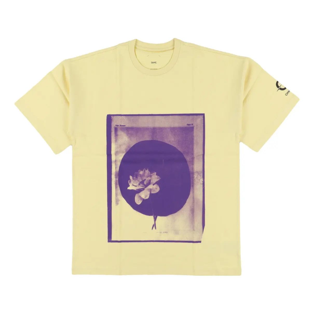 OAMC o1mle1124 Aurora Short Sleeve T-Shirt in Yellow Size US S / EU 44-46 / 1 - 1 Thumbnail