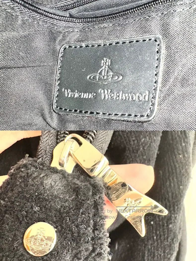 Vivienne Westwood Vivienne Westwood size os Vintage black velvet large Saturn Size ONE SIZE - 9 Thumbnail