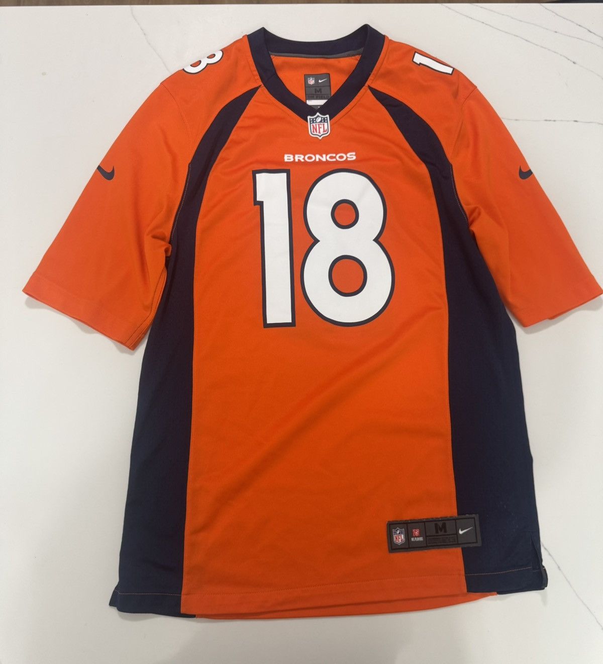 Nike Nike Denver Broncos Peyton Manning #18 NFL jersey Size US M / EU 48-50 / 2 - 2 Thumbnail