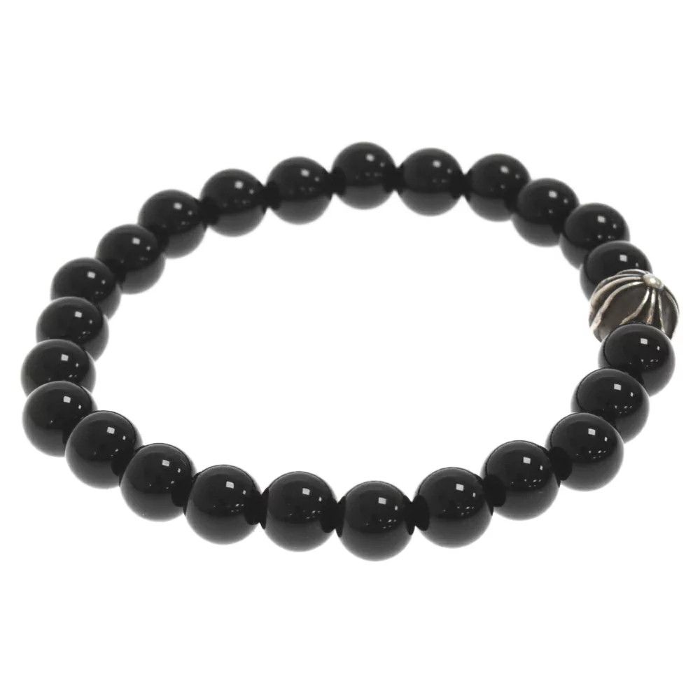 Chrome Hearts Chrome Hearts Black Beaded Bracelet Size ONE SIZE - 3 Thumbnail