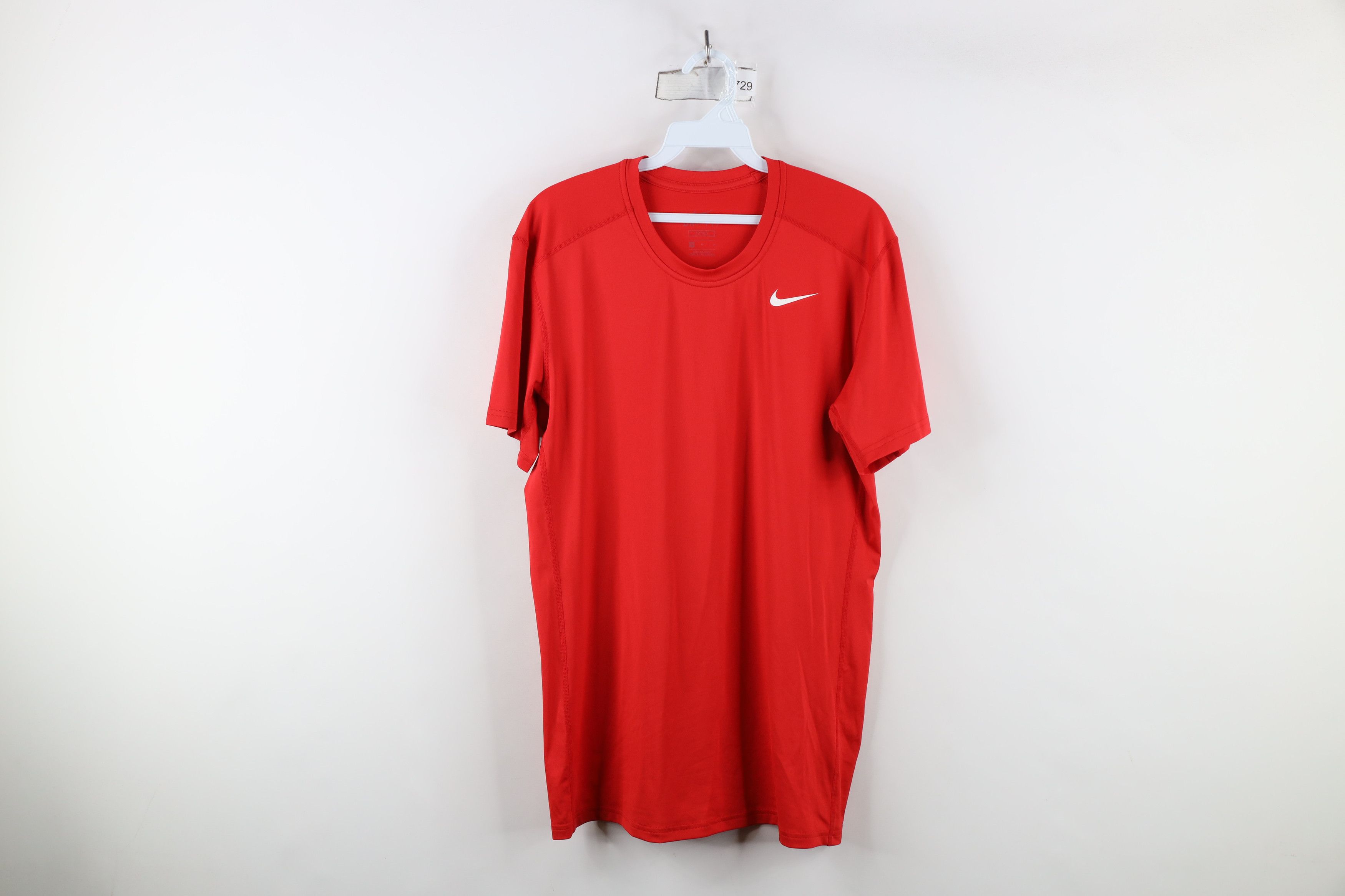 Nike × Vintage Nike Compression Short Sleeve Running Jogging Gym T-Shirt Size US M / EU 48-50 / 2 - 1 Thumbnail