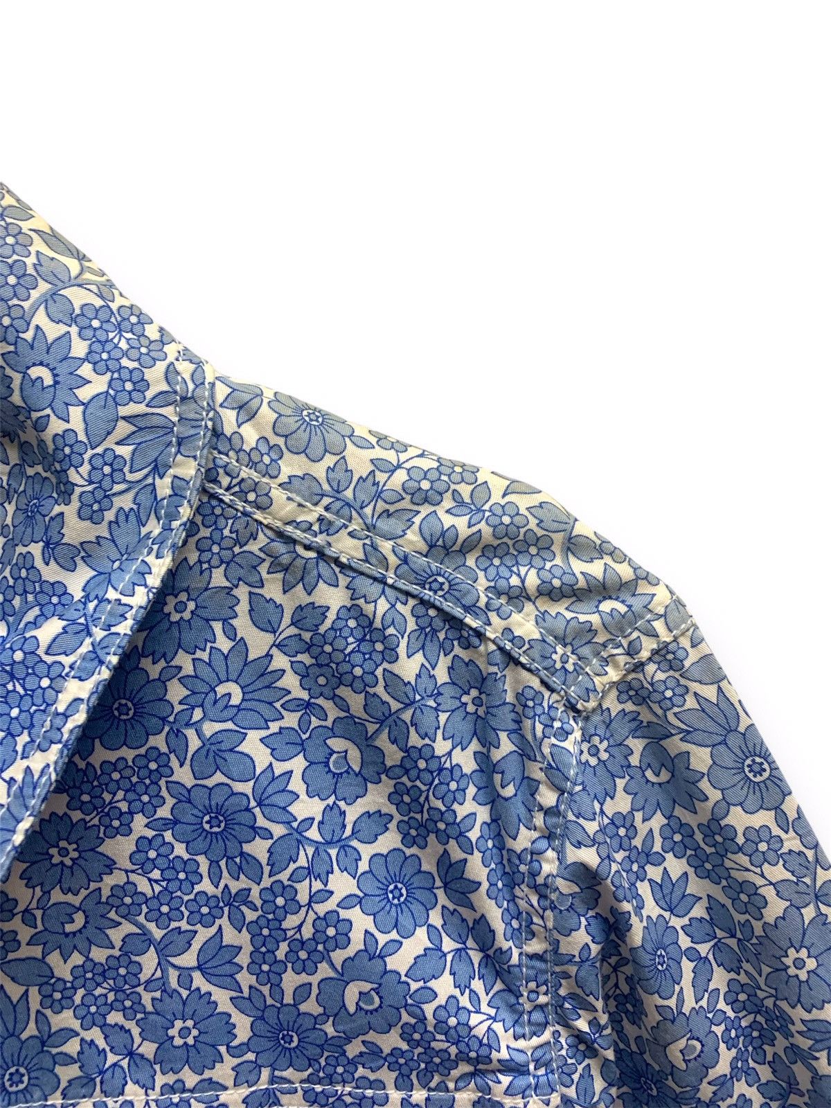 Tommy Hilfiger TOMMY HILFIGER Croptop Denim Jacket Fullprint Flower Size S / US 4 / IT 40 - 6 Thumbnail