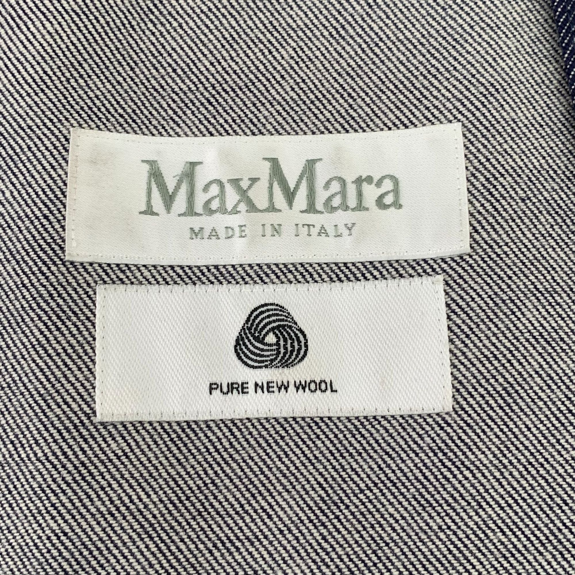 Max Mara Max Mara Wool Womens Double Breasted Blazer 44 Size M / US 6-8 / IT 42-44 - 7 Thumbnail