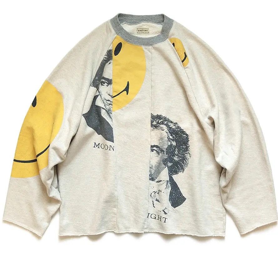 Kapital Kountry Kapital Kountry - Beethoven Remake Smile Smily Sweatshirt Size US L / EU 52-54 / 3 - 22 Thumbnail
