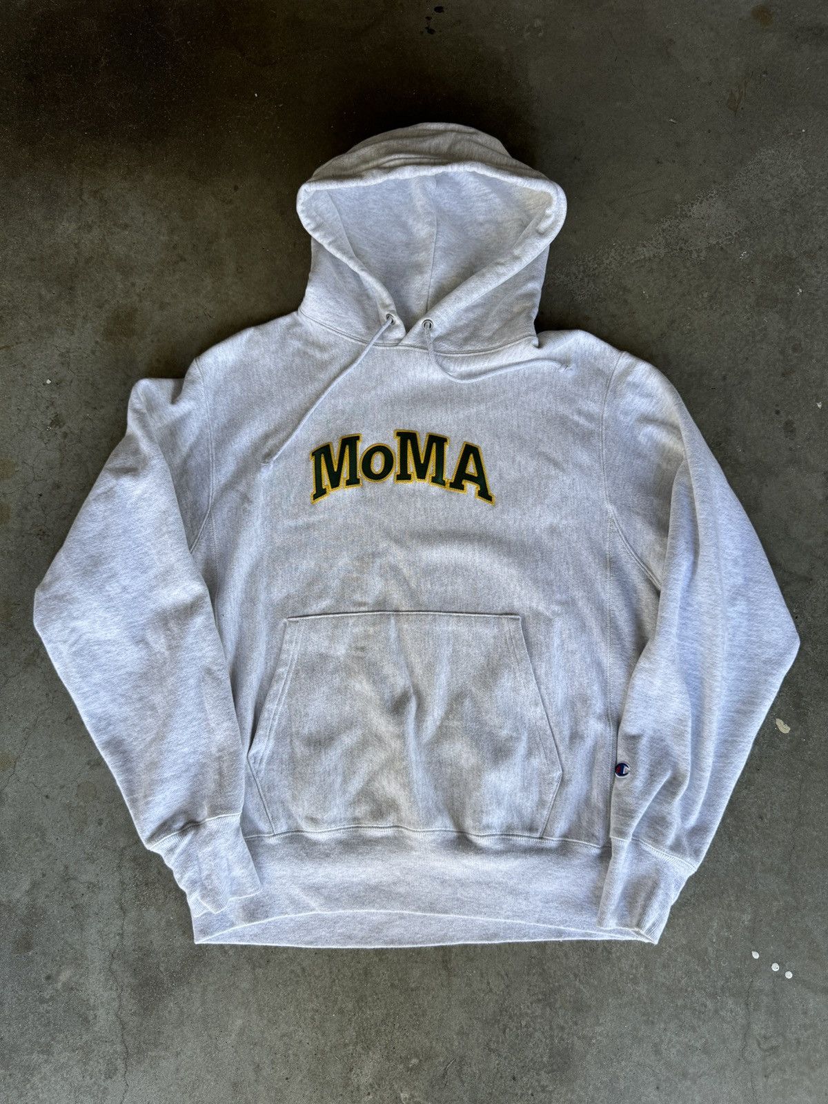 Moma Champion Hoodie | Grailed