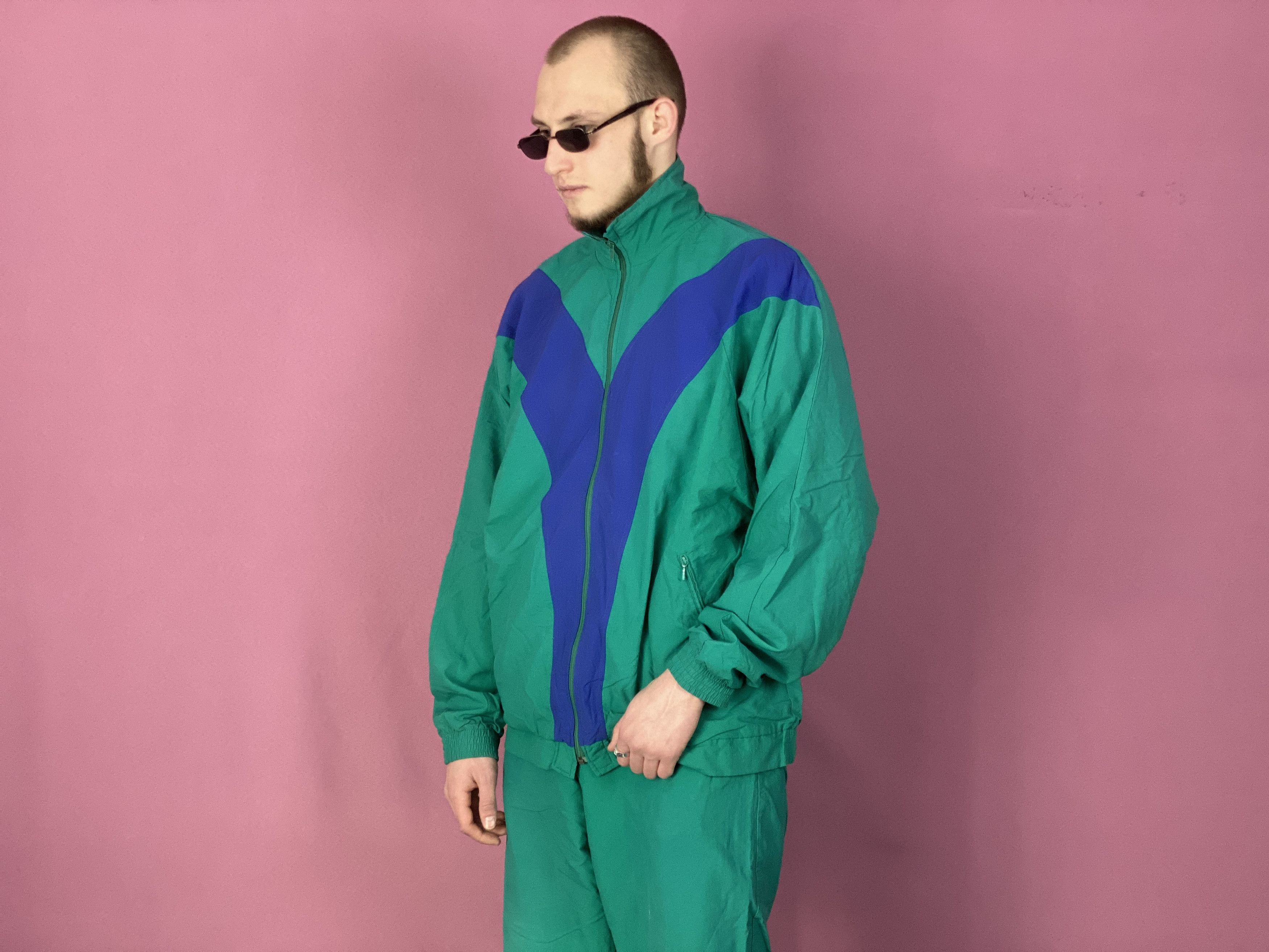 Schneiders × Vintage Schneider Vintage Men's Tracksuit Set - XL Jacket & Pants Size US XL / EU 56 / 4 - 1 Thumbnail