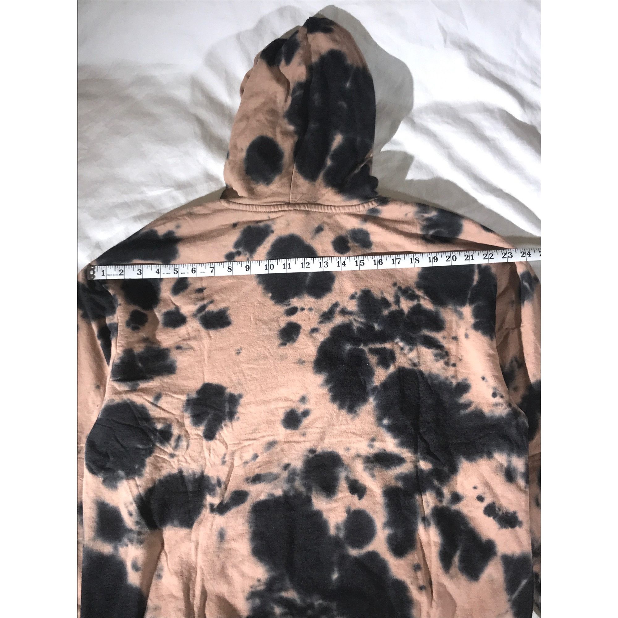 NASA NASA Unisex Tan & Black Tie-Dye Exploration NASA Logo Hoodie Size US XL / EU 56 / 4 - 6 Thumbnail