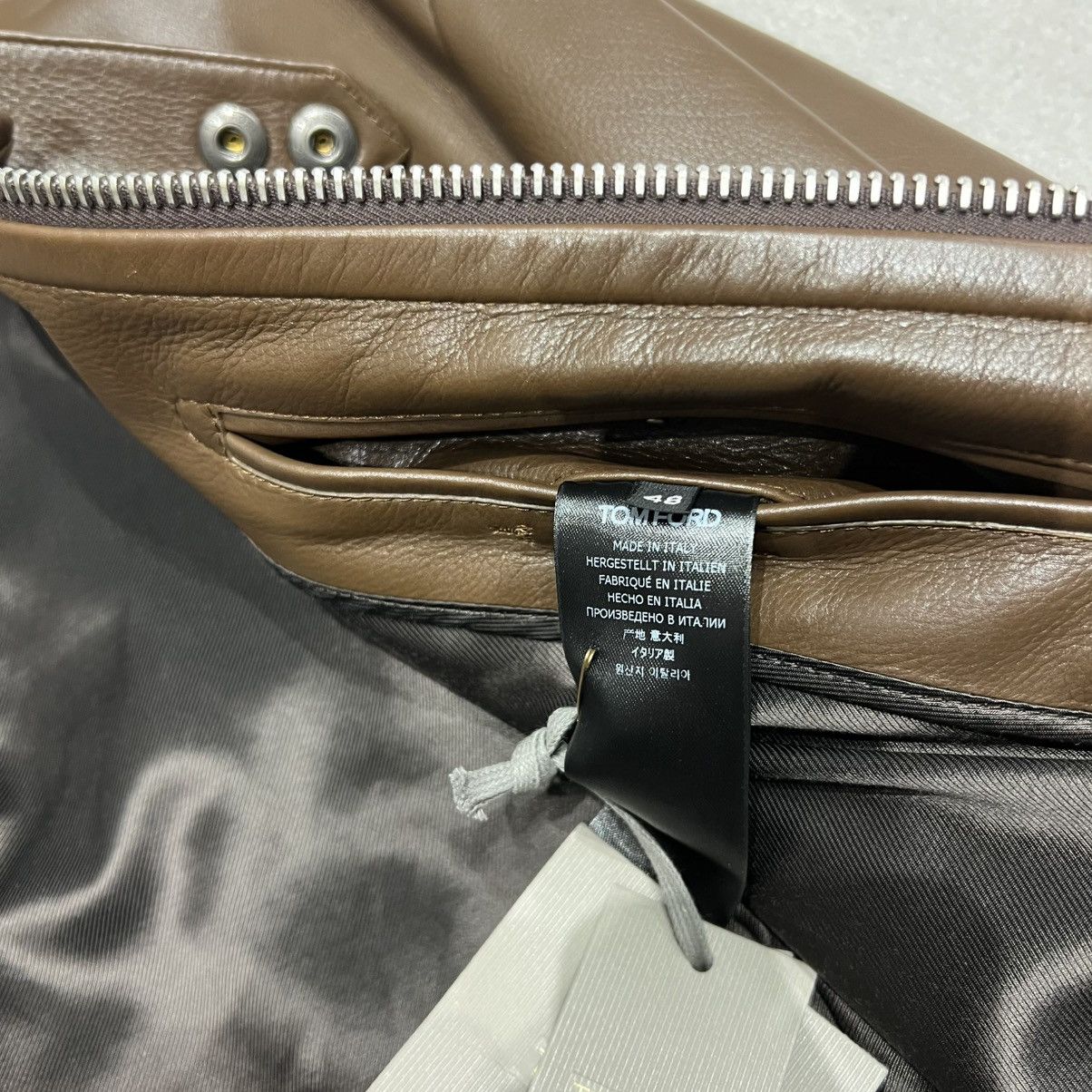 Tom Ford Tom Ford Leather Jacket in Medium Size US M / EU 48-50 / 2 - 5 Thumbnail