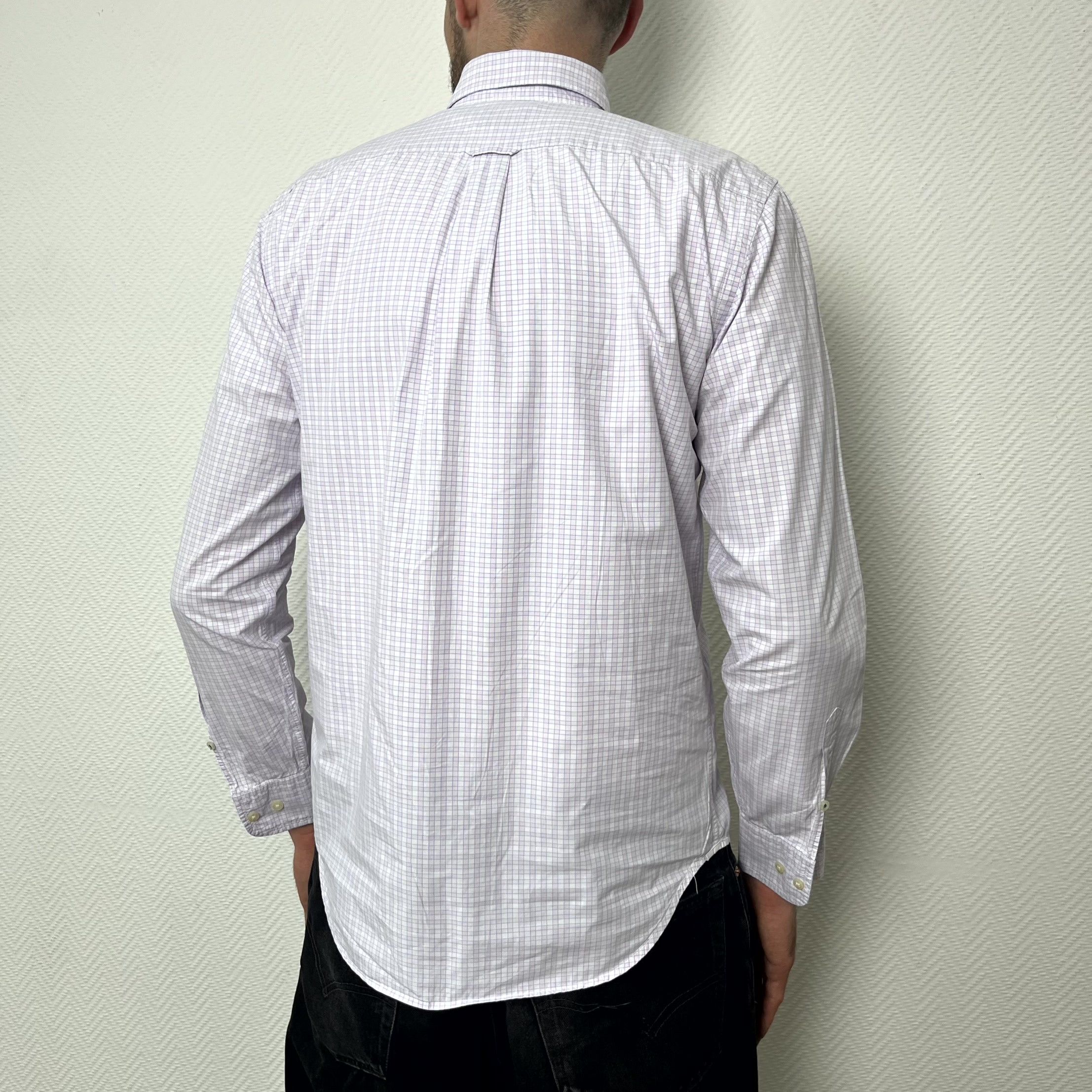 Henry Cotton's Henry Cottons Italian Classic Check Pink Shirt Size L Size US L / EU 52-54 / 3 - 9 Thumbnail