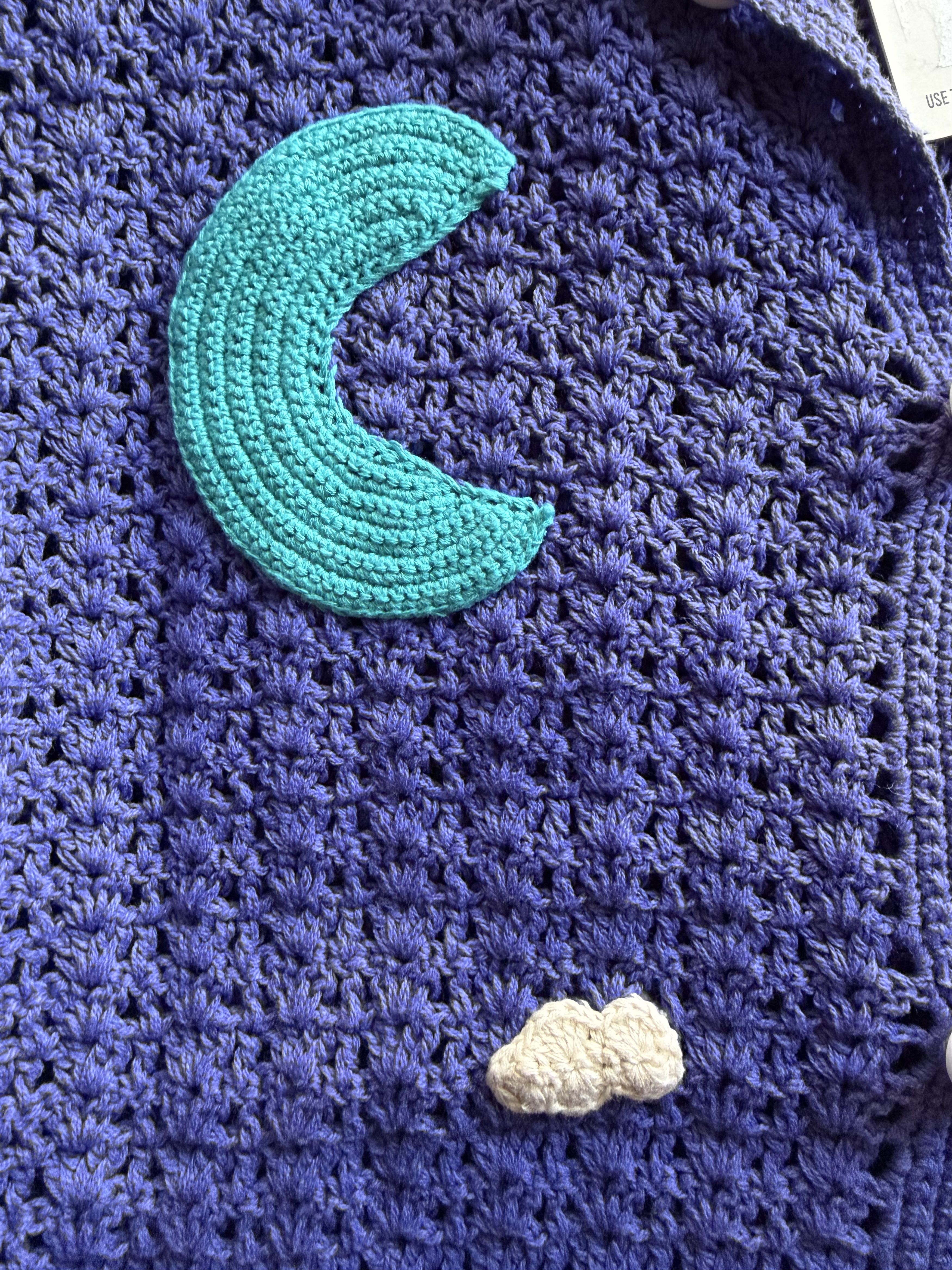 KidSuper Crochet Longleeve [Purple] Size US L / EU 52-54 / 3 - 5 Thumbnail