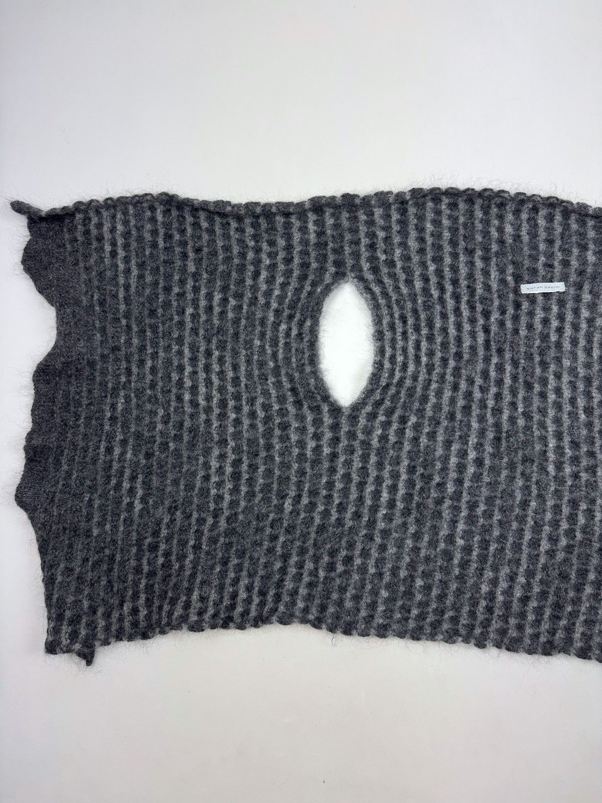 Sarah Pacini Sarah Pacini Ruched Wool Knit Vest Size M / US 6-8 / IT 42-44 - 7 Thumbnail