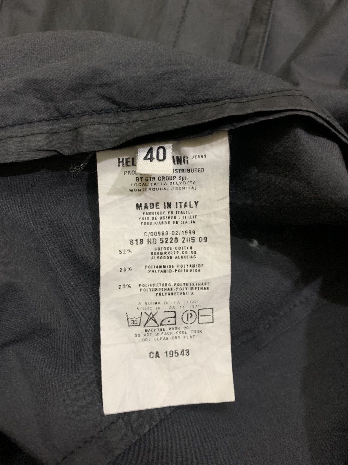 Helmut Lang HELMUT LANG 1999 TECHNICAL MINIMAL JACKET Size S / US 4 / IT 40 - 9 Thumbnail